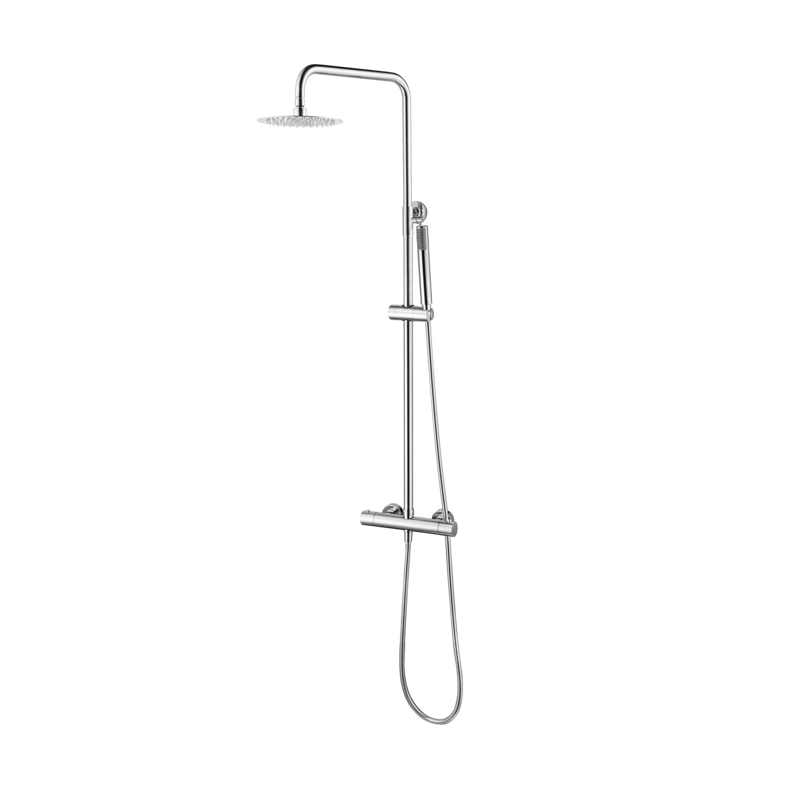 Colonne de douche externe CURVED Thermostatique