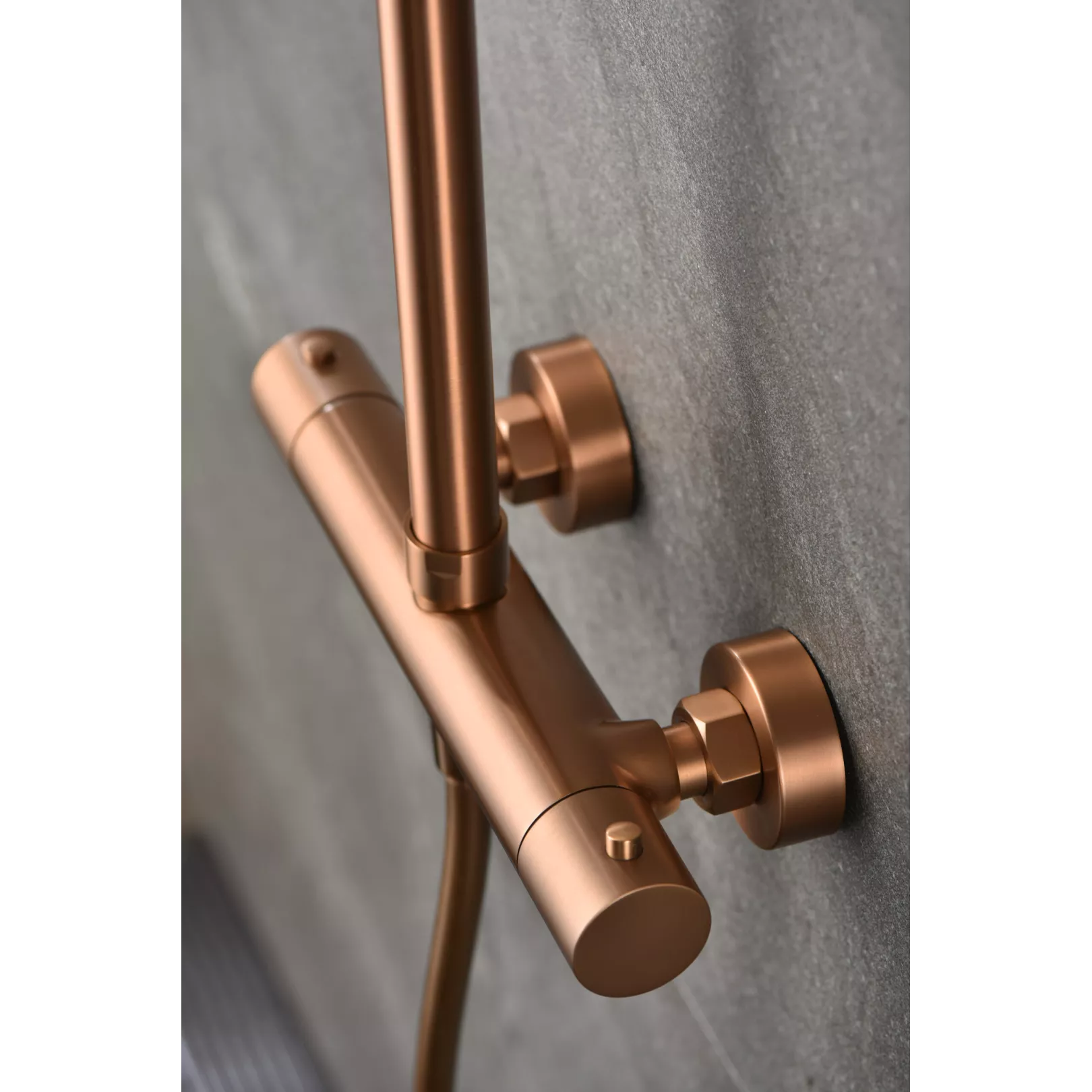 Colonne de douche externe CURVED Thermostatique