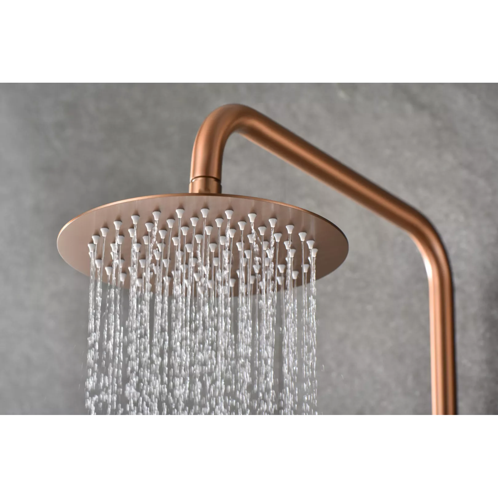 Colonne de douche externe CURVED Thermostatique