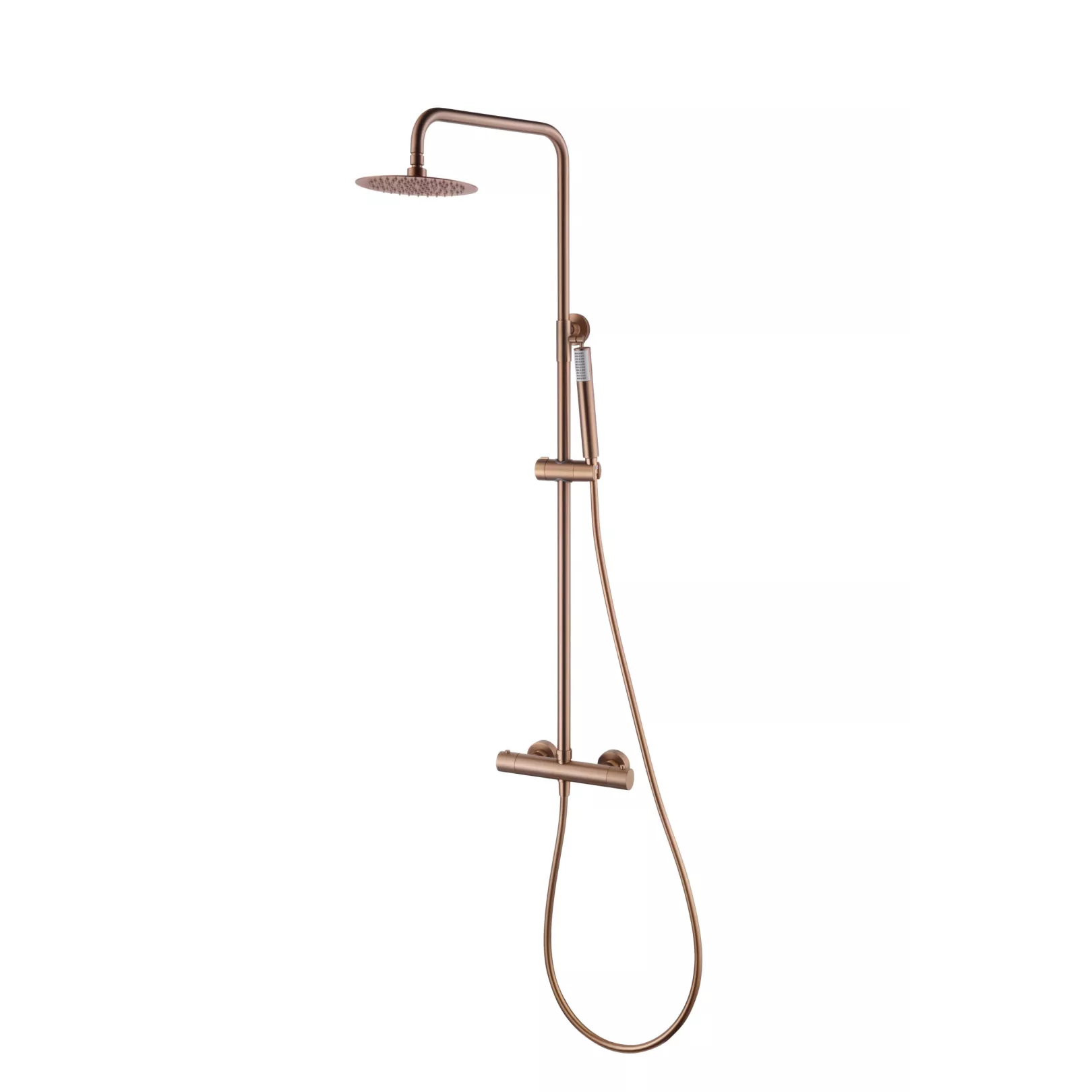 Colonne de douche externe CURVED Thermostatique
