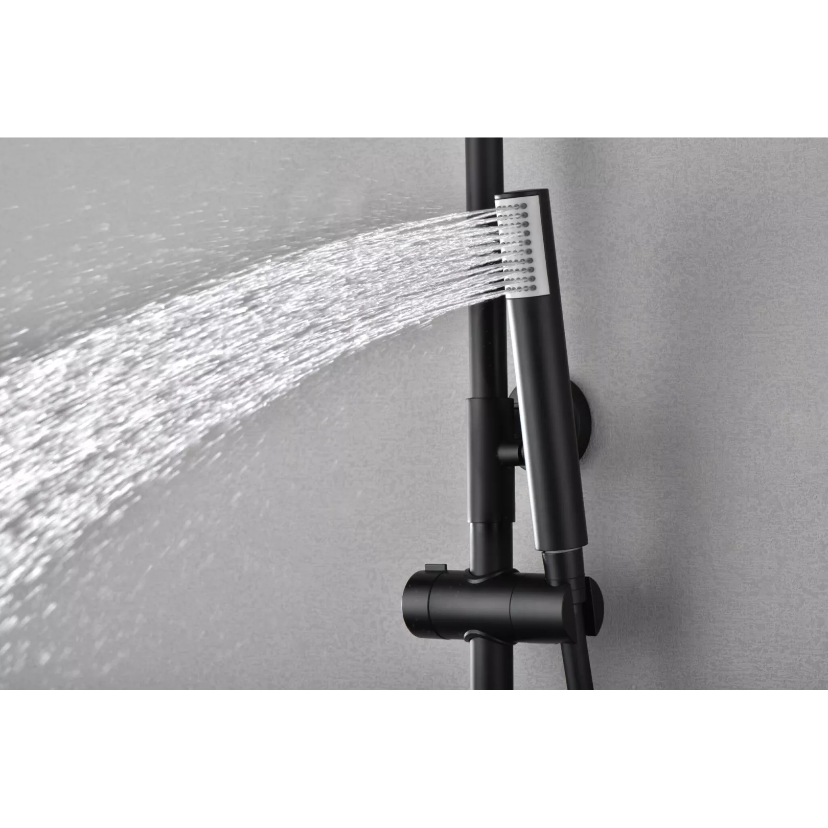 Colonne de douche externe CURVED Thermostatique
