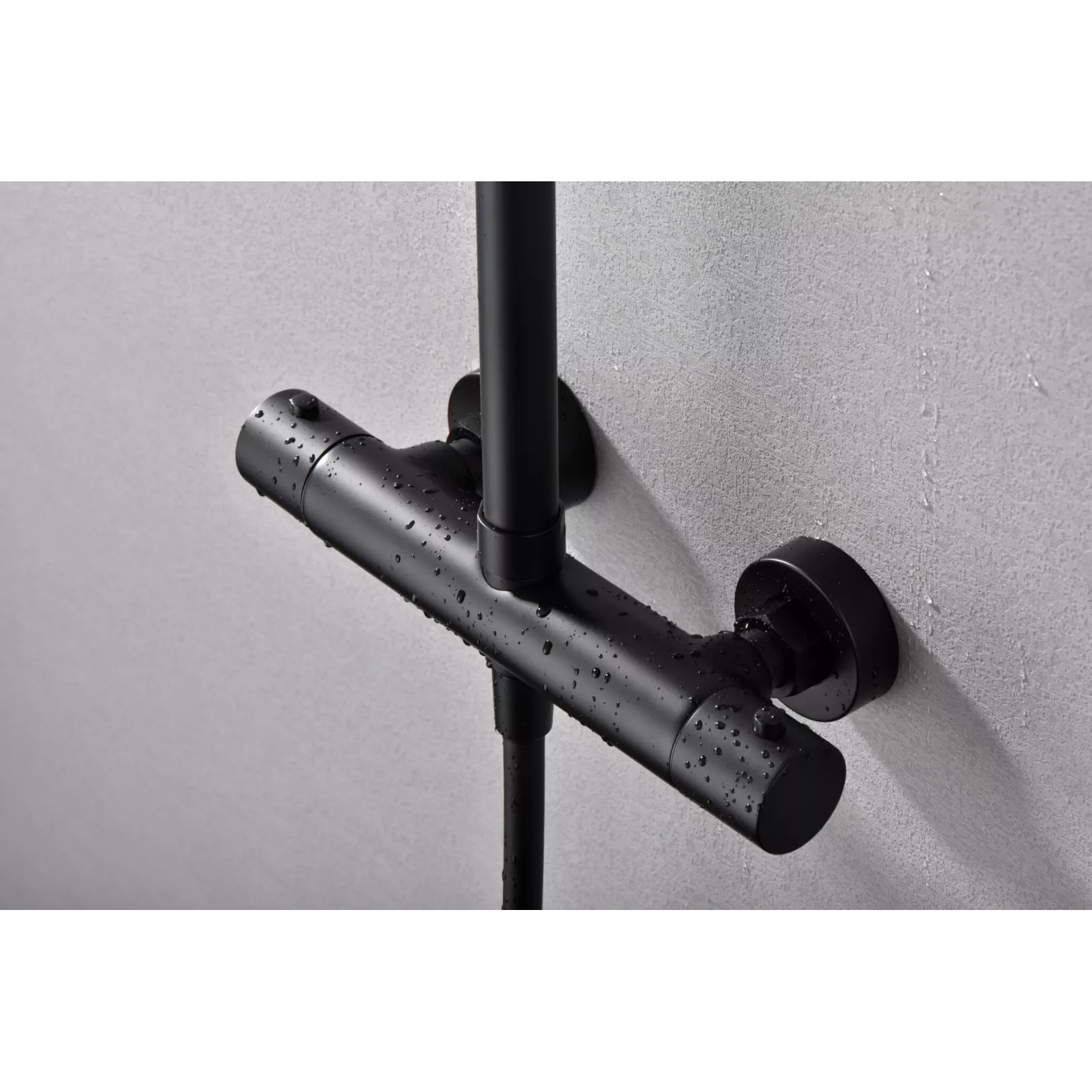Colonne de douche externe CURVED Thermostatique