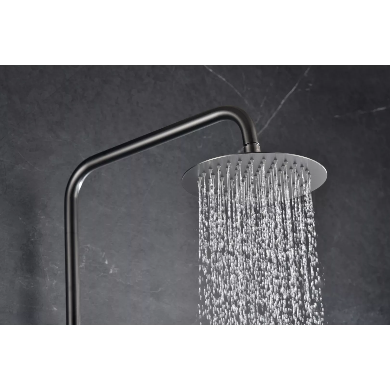 Colonne de douche externe CURVED Thermostatique