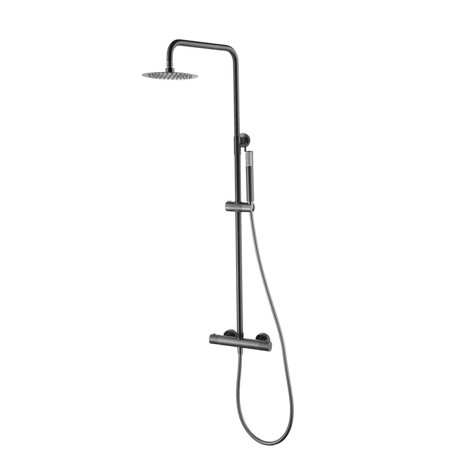 Colonne de douche externe CURVED Thermostatique