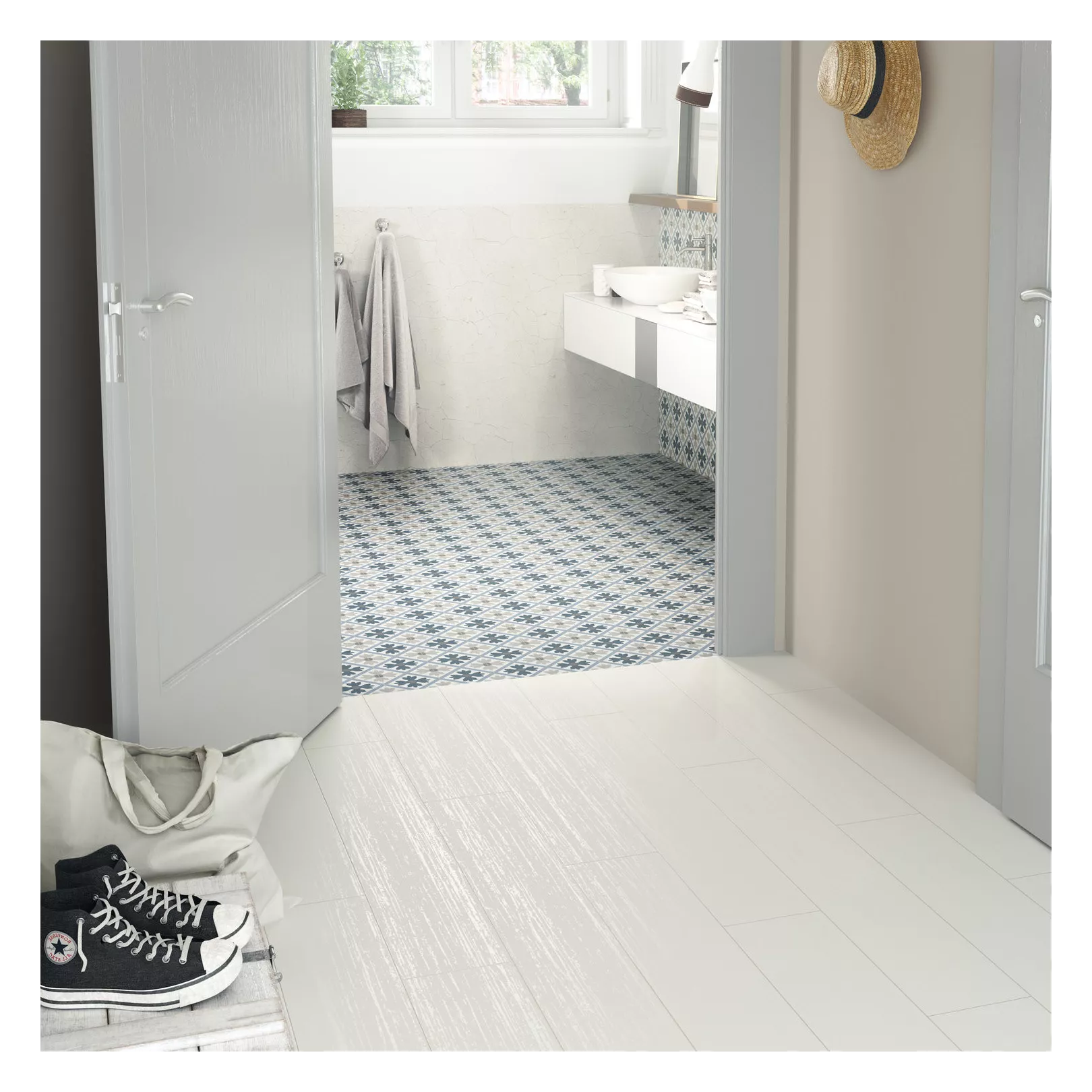 Effet carreau de ciment CHATEAU