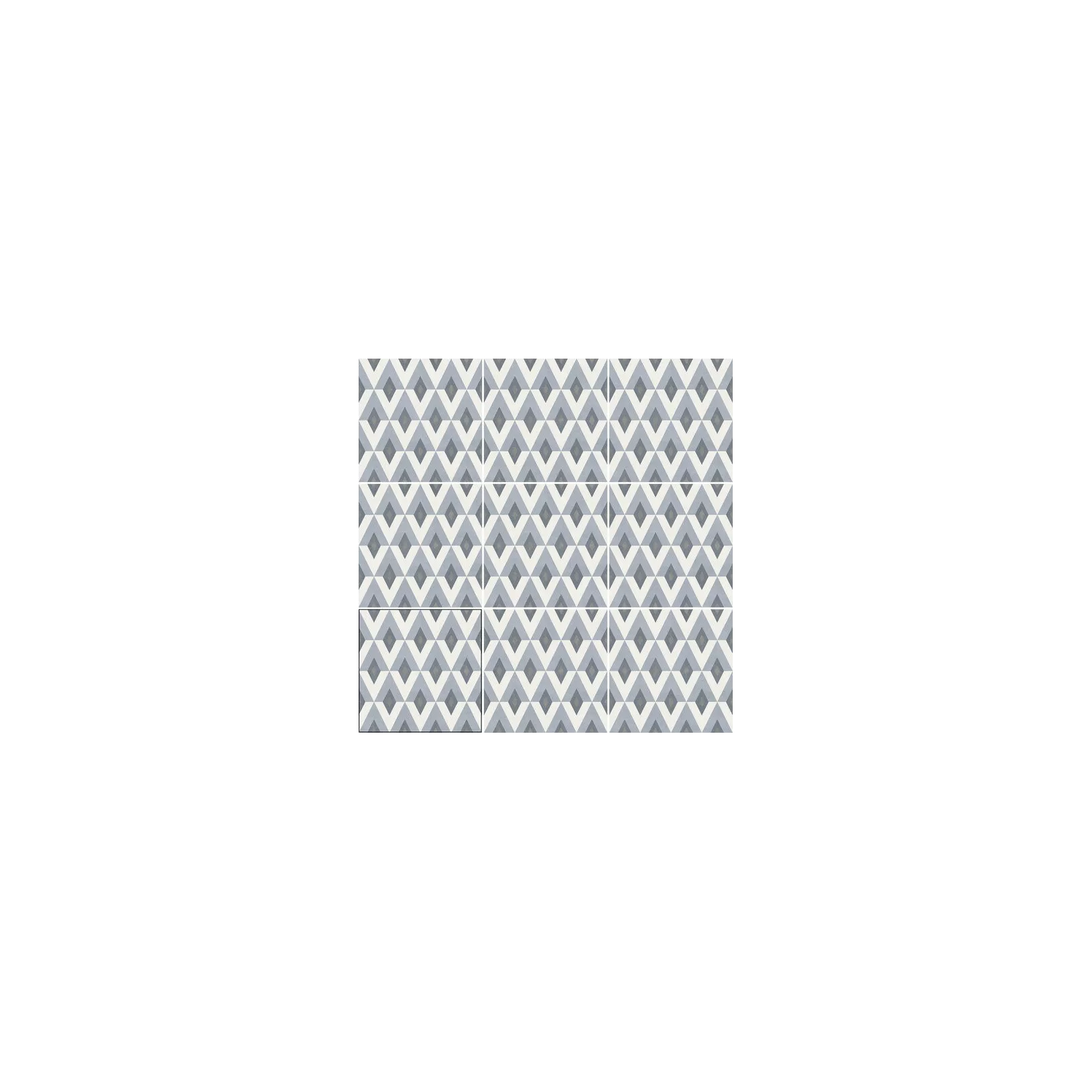 Carrelage grès cérame effet carreau de ciment DIAMANTE