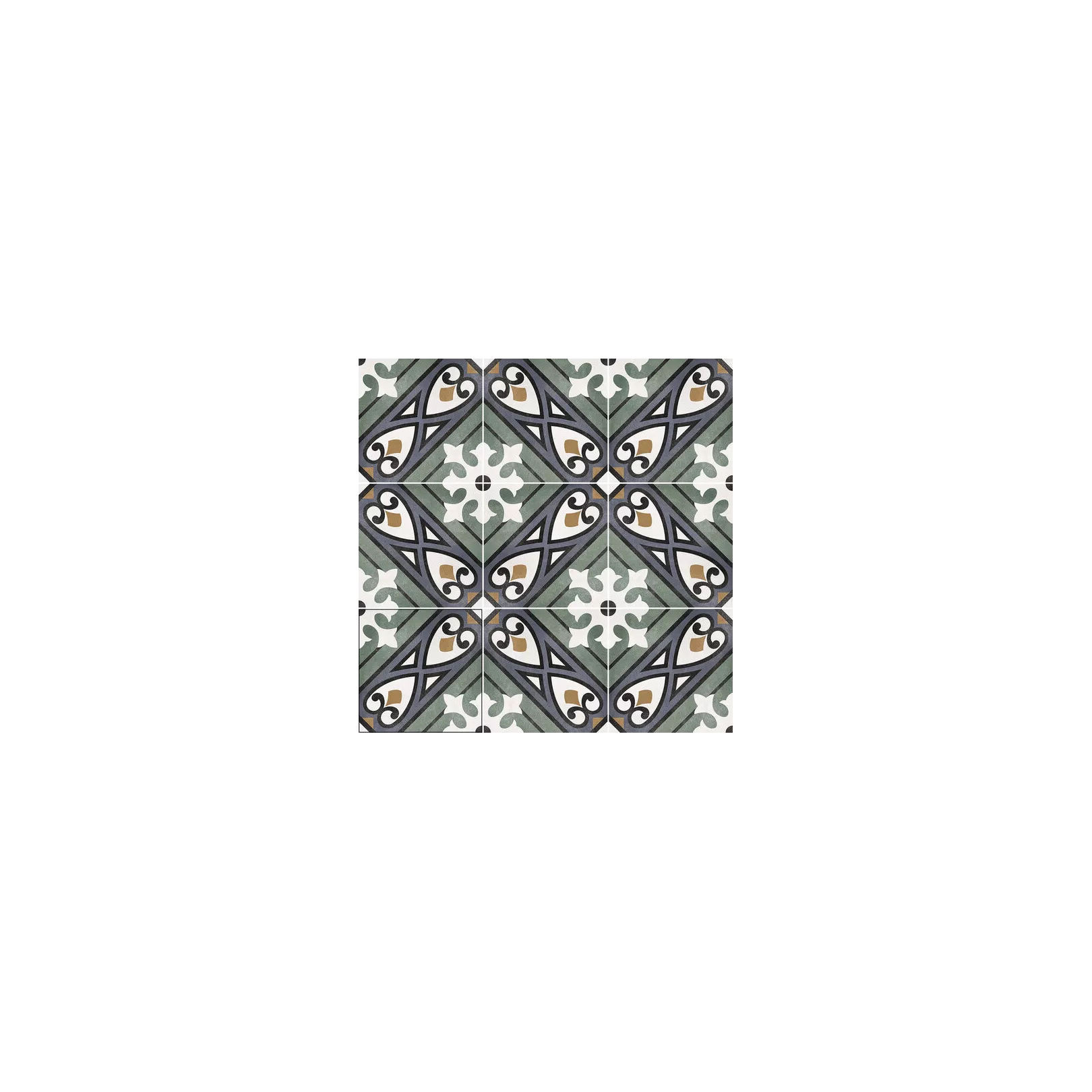Carrelage grès cérame effet carreau de ciment FANTASIA