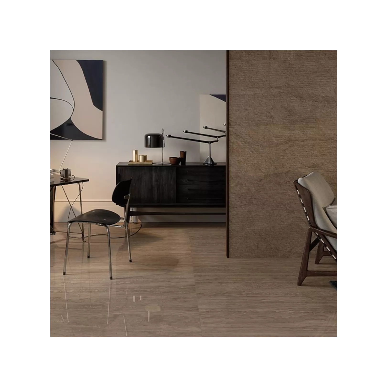 Carrelage grès cérame effet travertin VARIATION TRAVERTIN