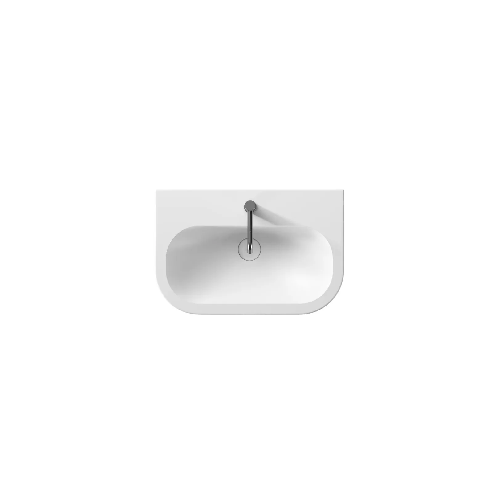 vasque suspendu FORM 68x45cm