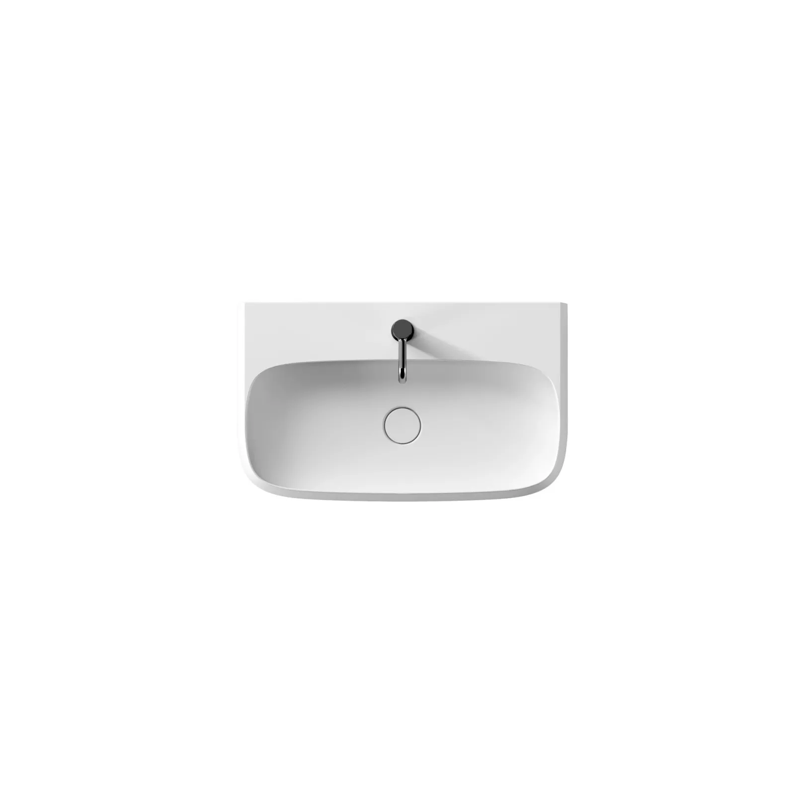 Lavabo, vasque suspendue NUR 75X45cm