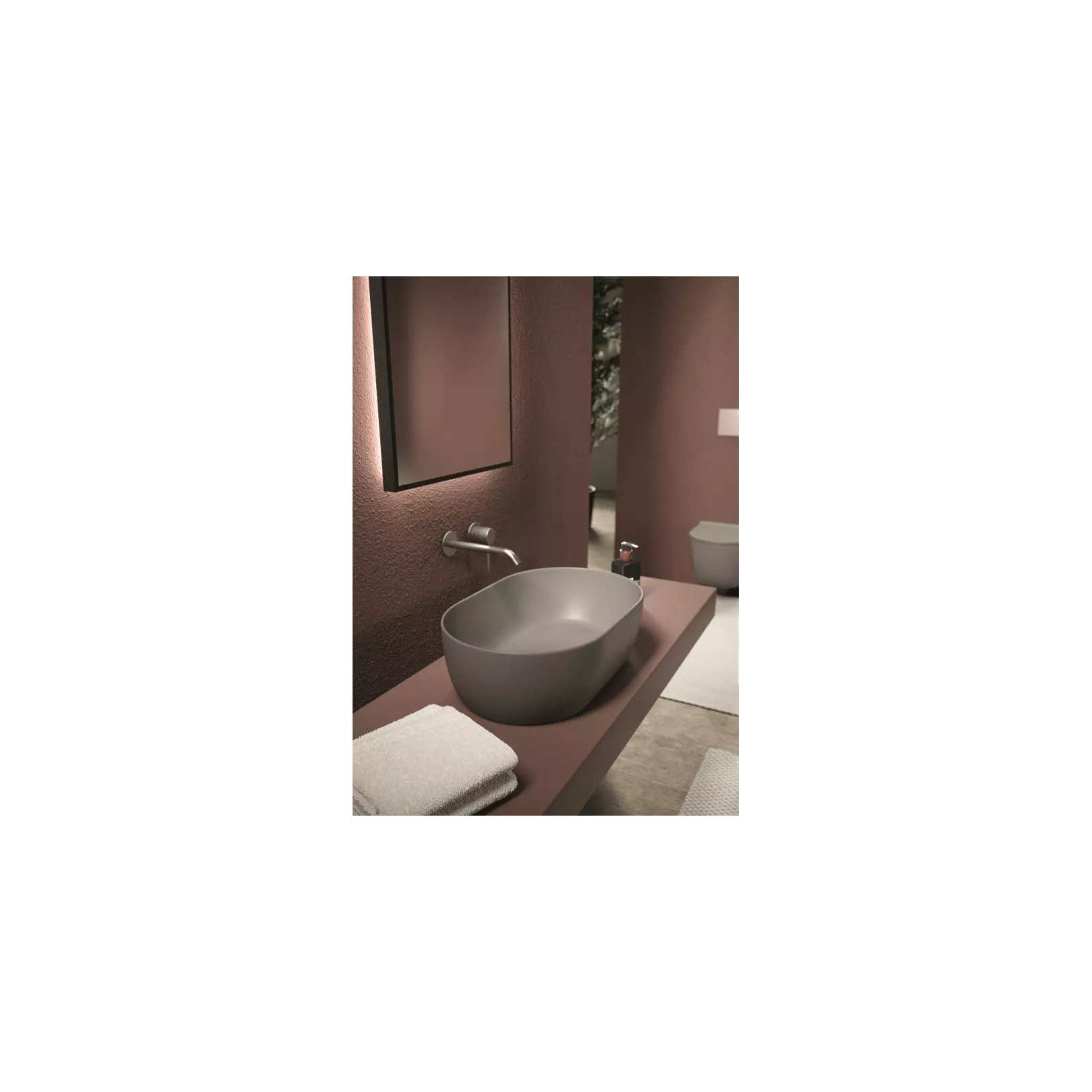 Lavabo, vasque à poser UNICA 55x35