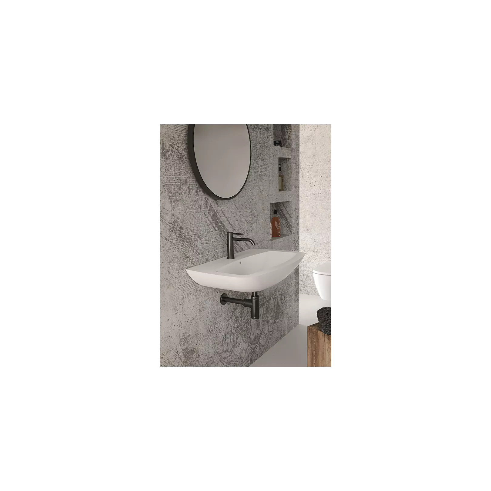 Lavabo, vasque à suspendre WUNDER 75X45cm