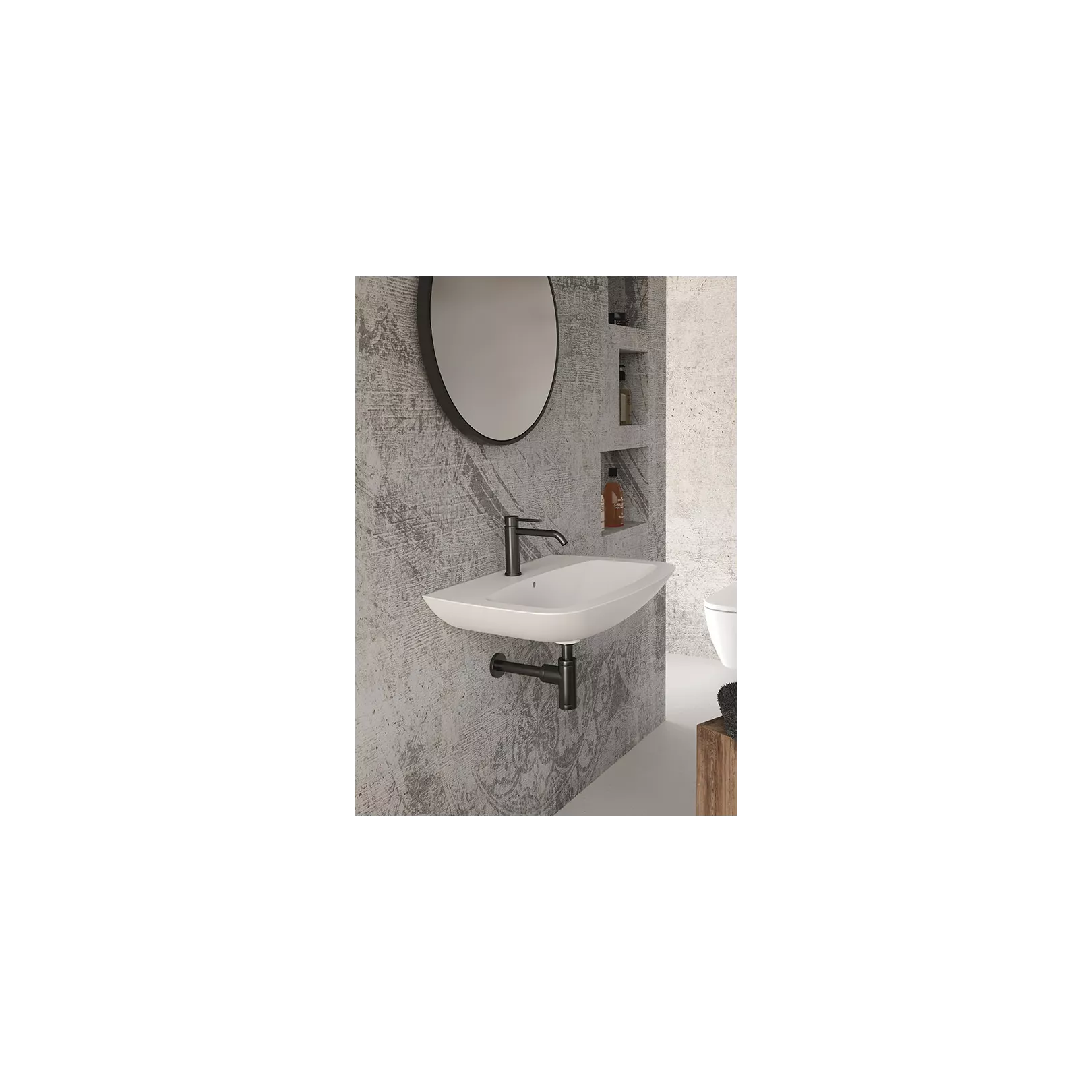 Lavabo, vasque à suspendre WUNDER 60X45cm