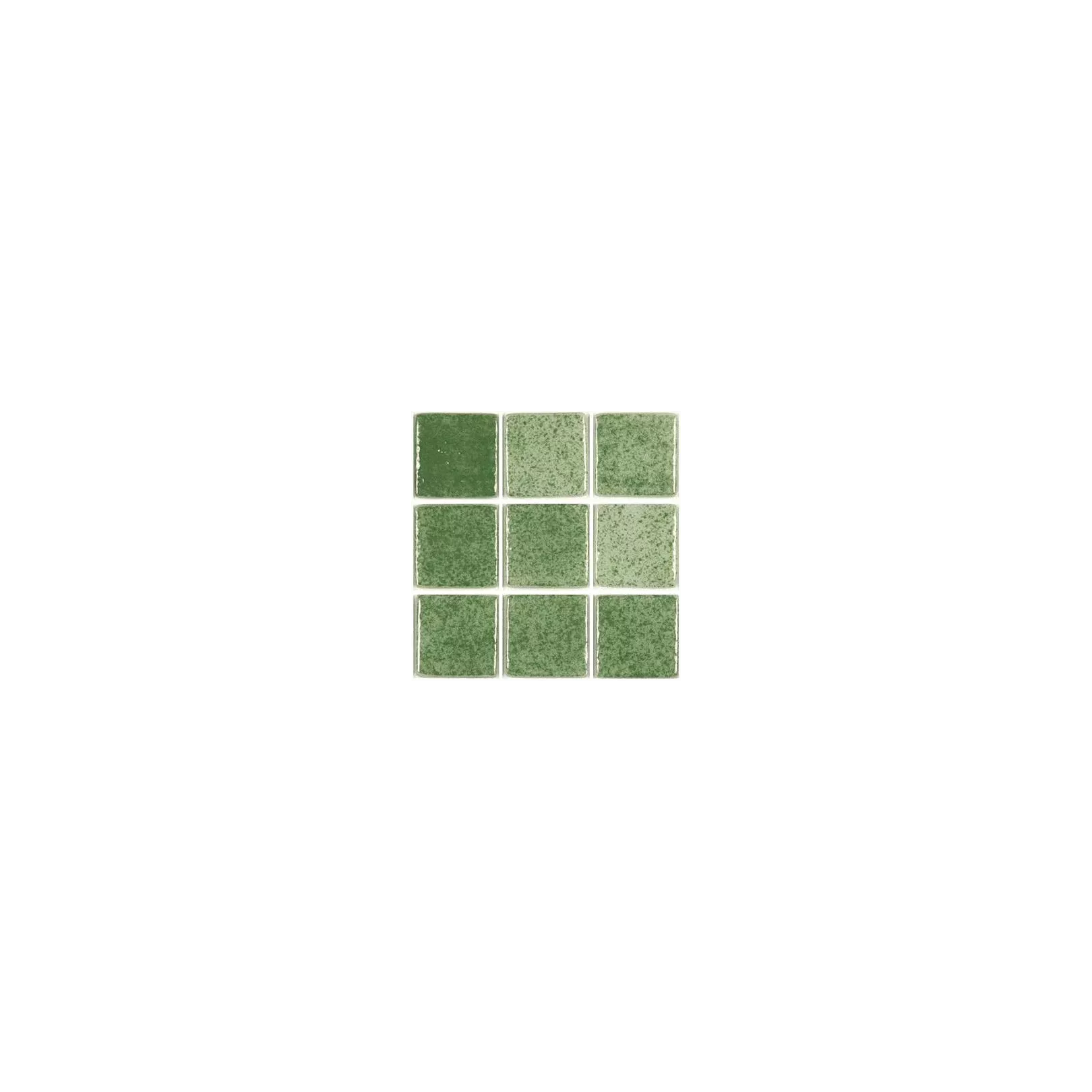 Mosaïque pâte de verre NIEBLA Carré 2.3x2.3cm