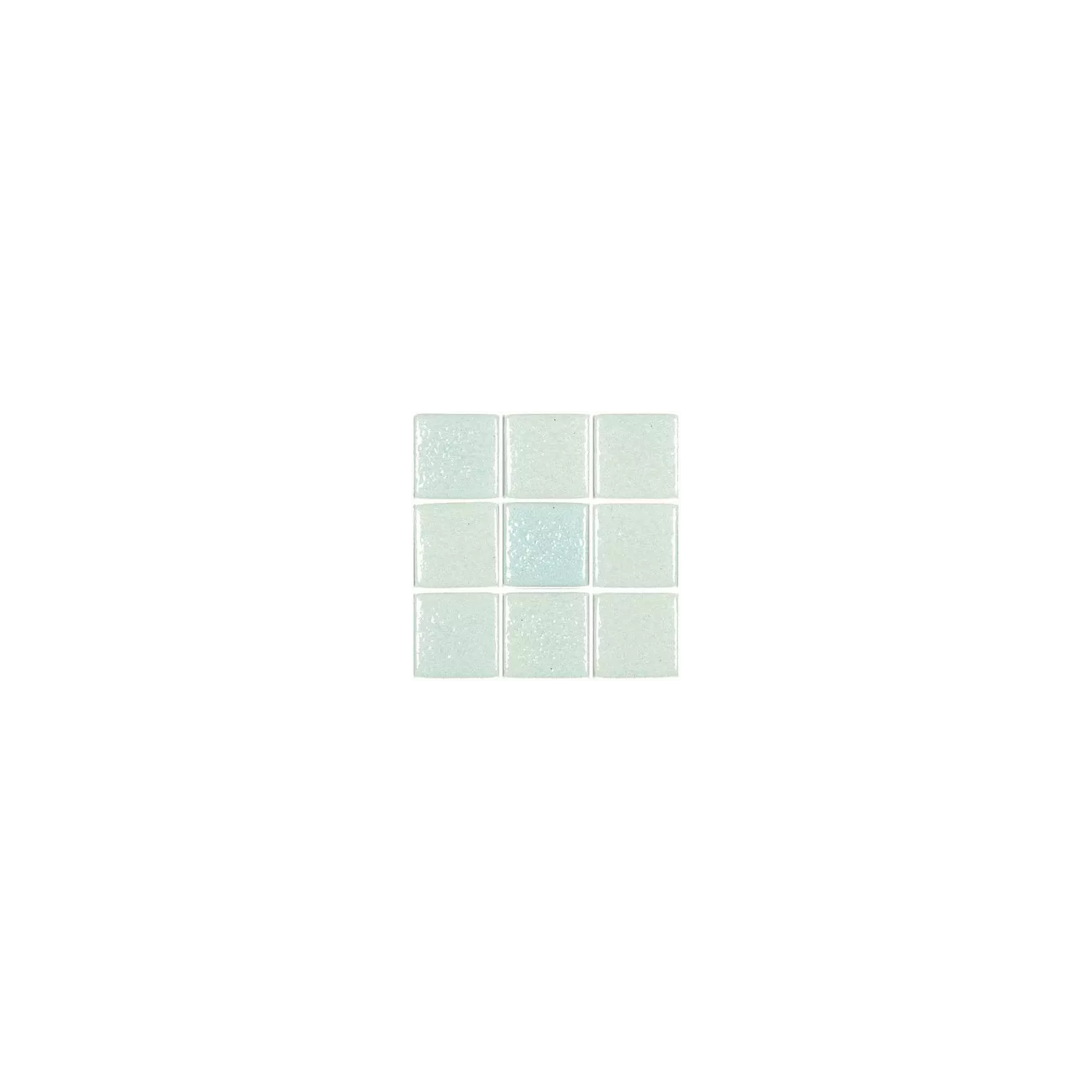 Mosaïque pâte de verre NIEBLA Carré 2.3x2.3cm