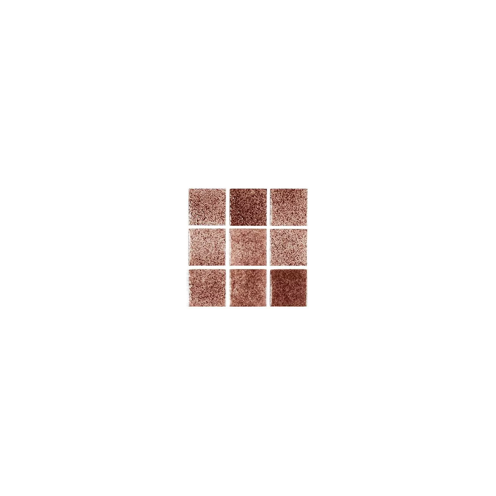 Mosaïque pâte de verre NIEBLA Rond Ø2.3cm