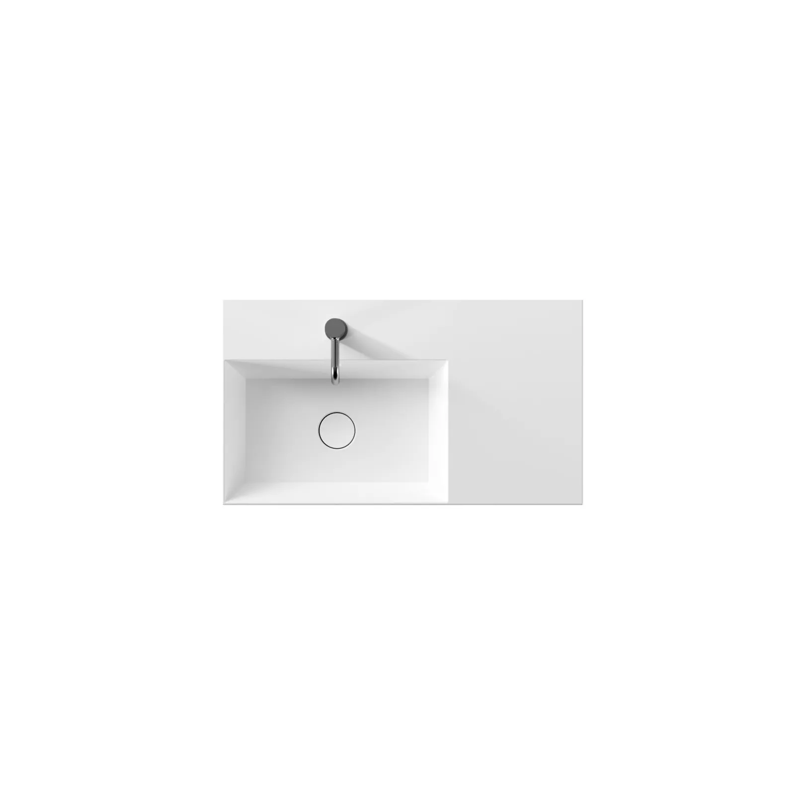 Lavabo, vasque à suspendre SPY 81x46cm Plan