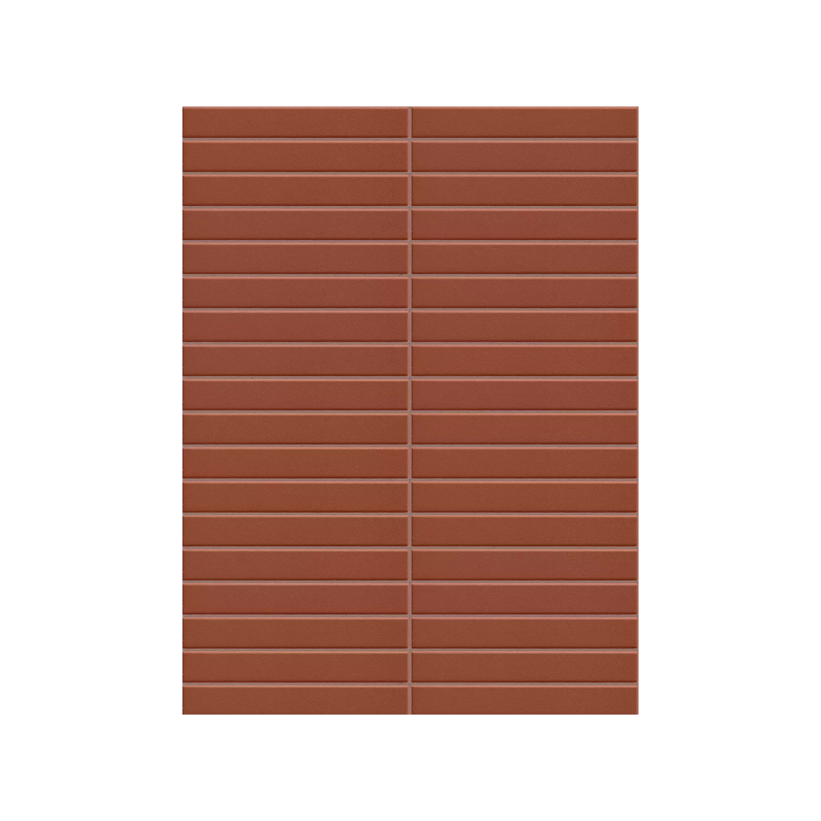 grès cérame BATON Rusty Red Mat