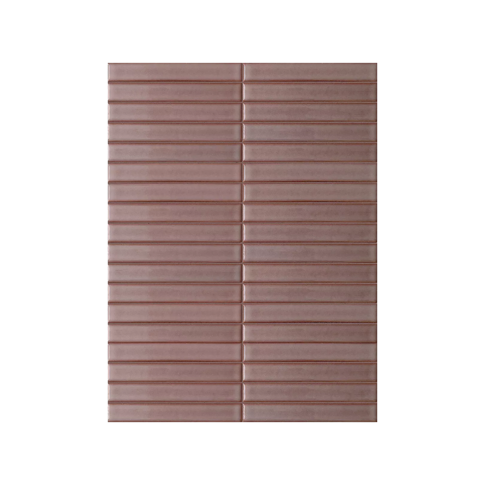 grès cérame BATON Red Poppy Glossy