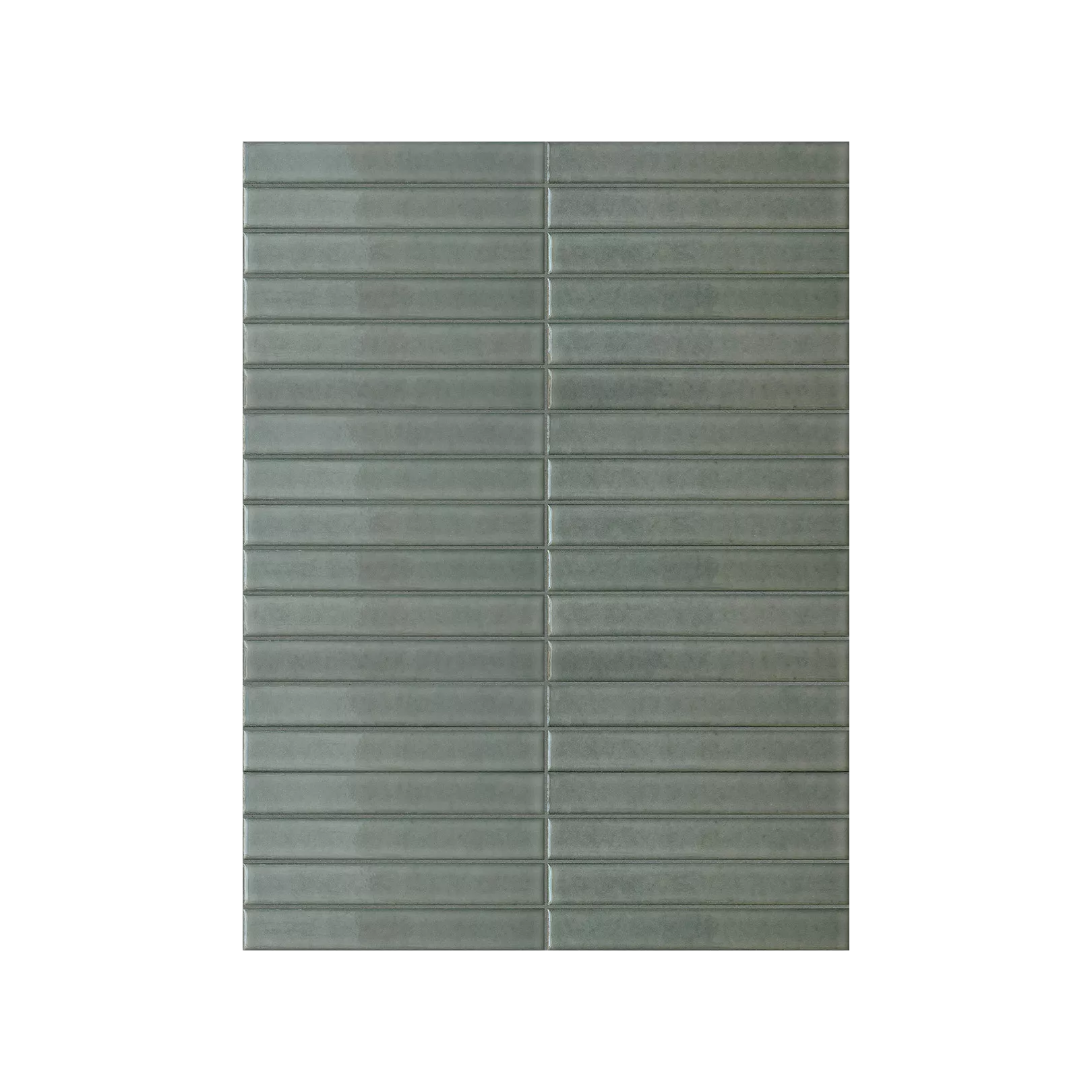 grès cérame BATON Willow Green Glossy