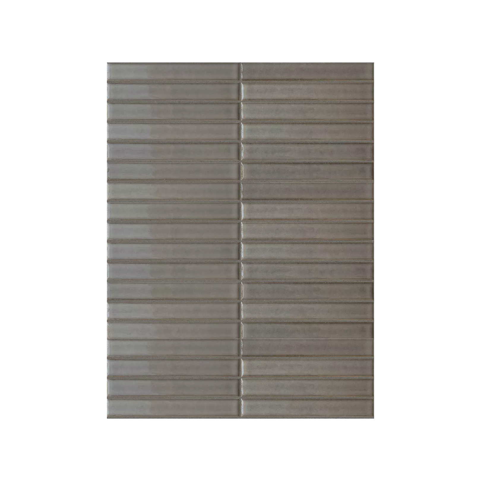 grès cérame BATON Soft Brown Glossy