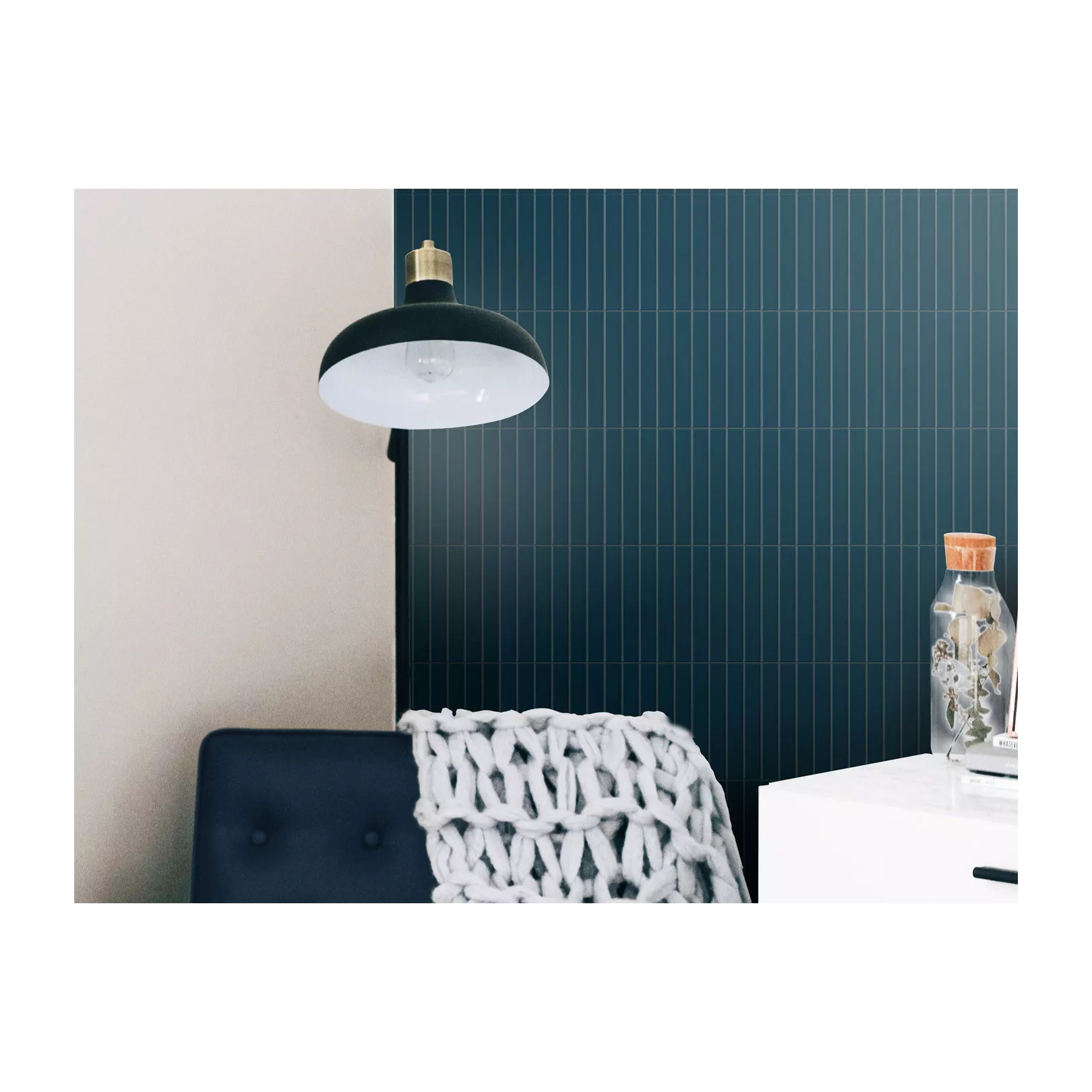 grès cérame BATON Deep Navy Mat