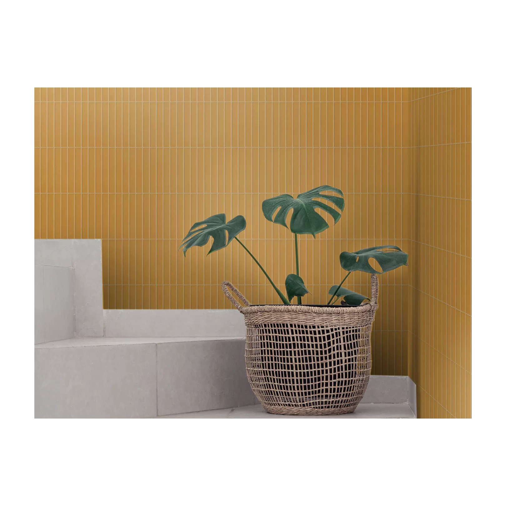 grès cérame BATON Yellow Corn Mat