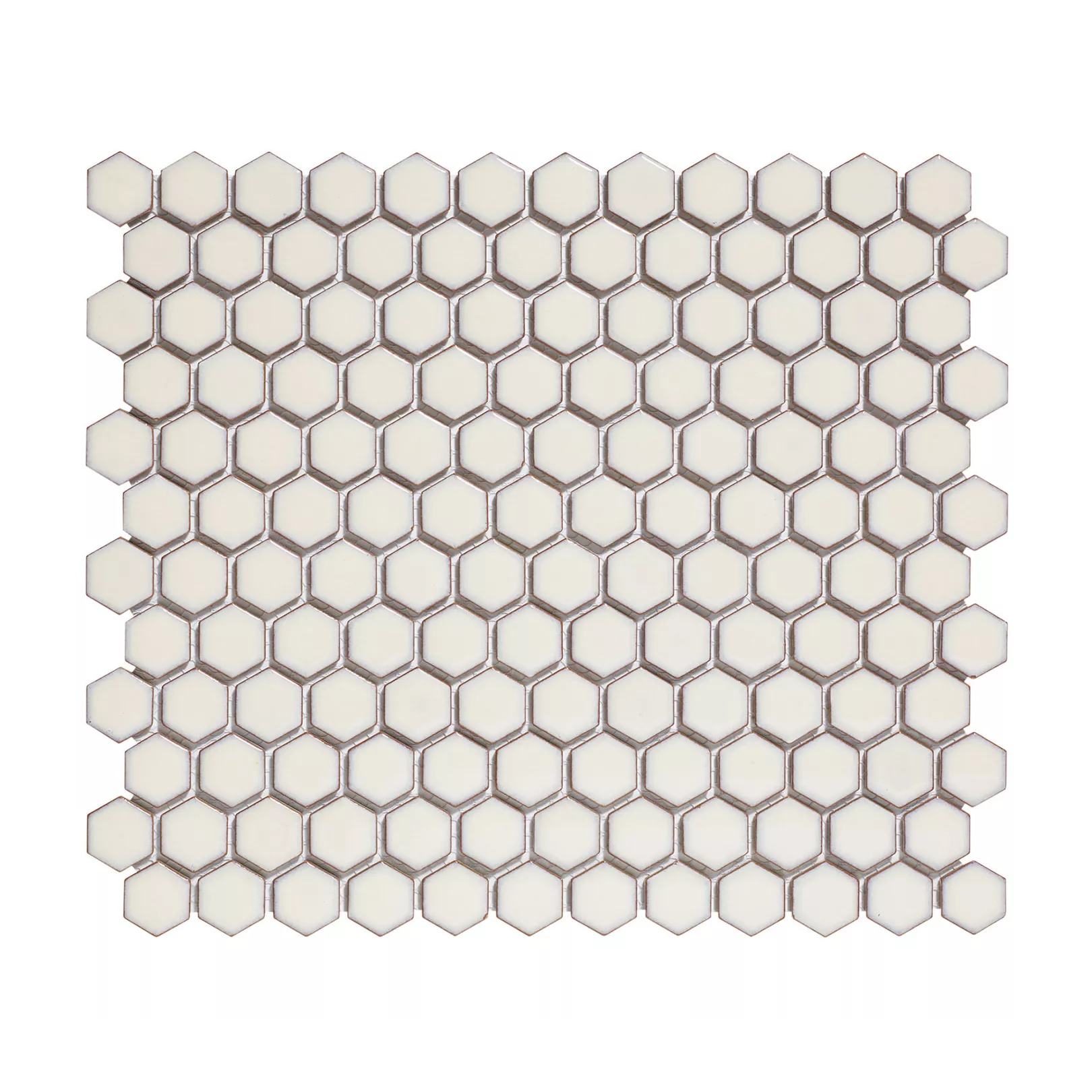 Porcelain stoneware mosaic BARCELONA hexagone 2,6x2,3cm