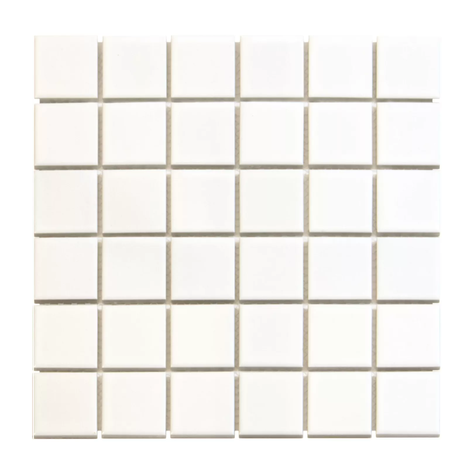Porcelain stoneware mosaic BARCELONA Square 4,8x4,8cm