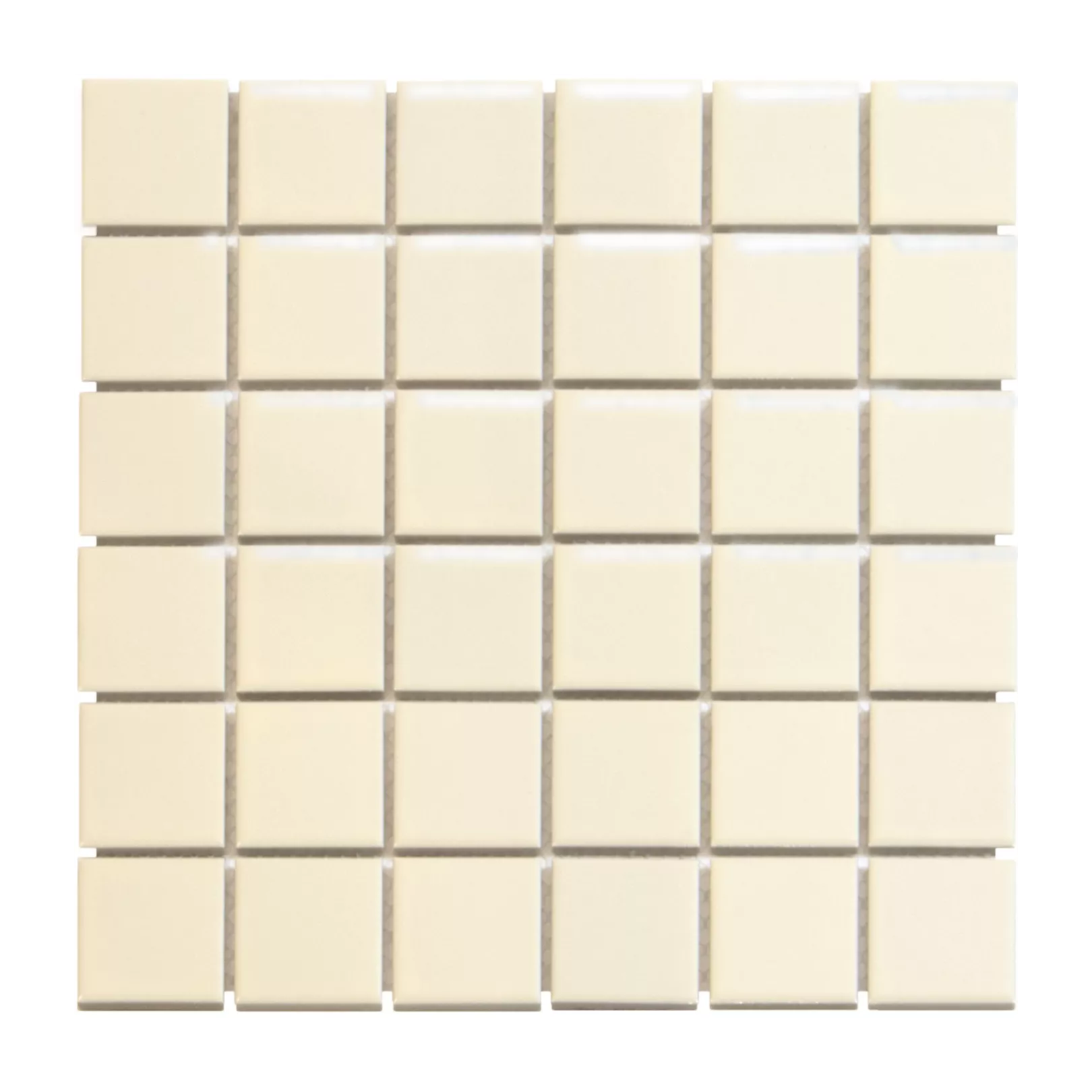 Porcelain stoneware mosaic BARCELONA Square 4,8x4,8cm