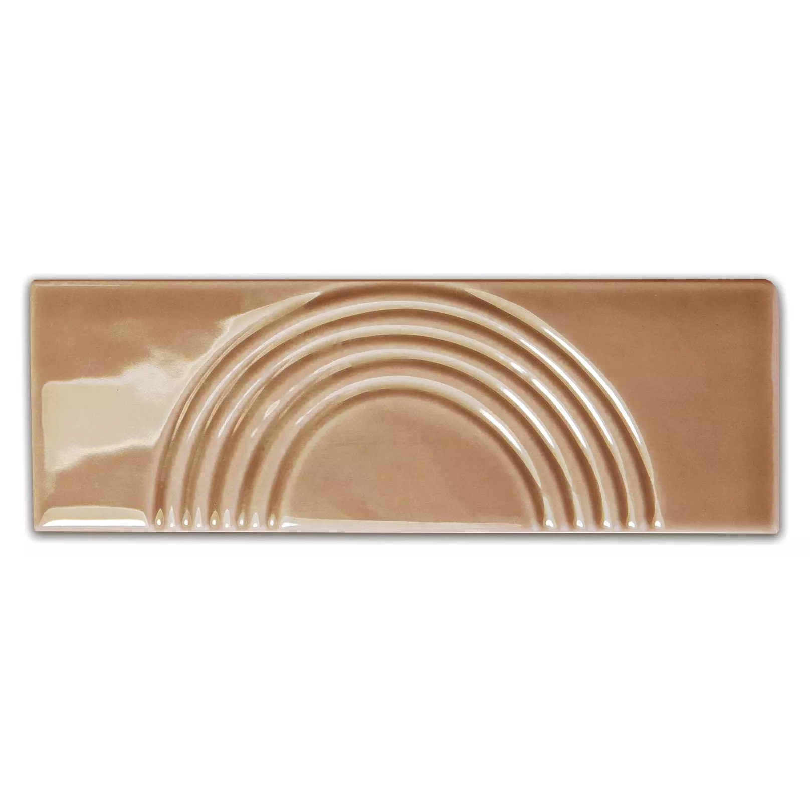 faïence GLOW Caramel décor 16,1x5,2cm