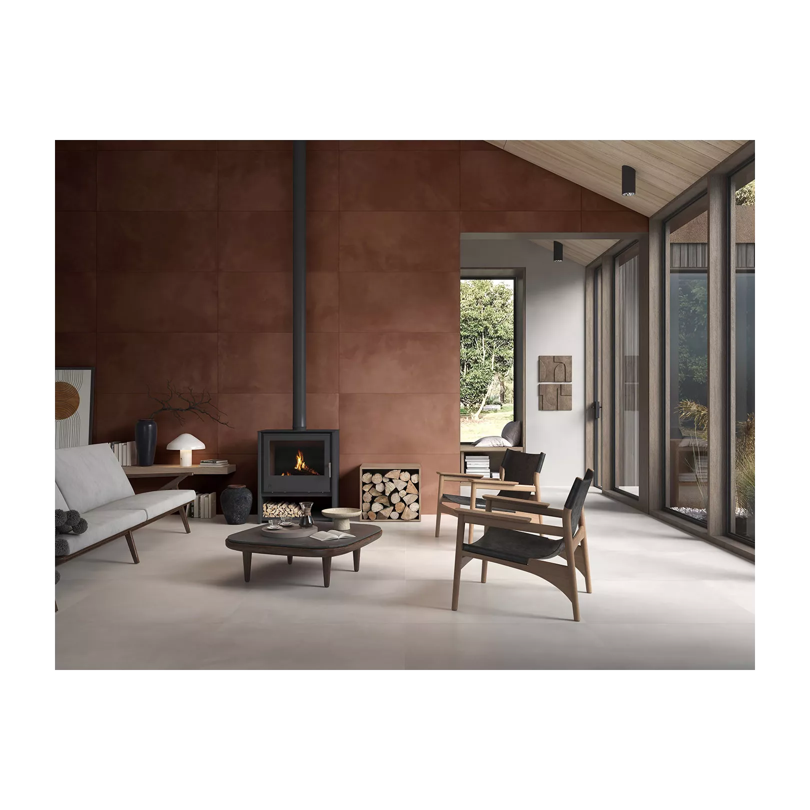 Carrelage grès cérame effet argile MUDDY