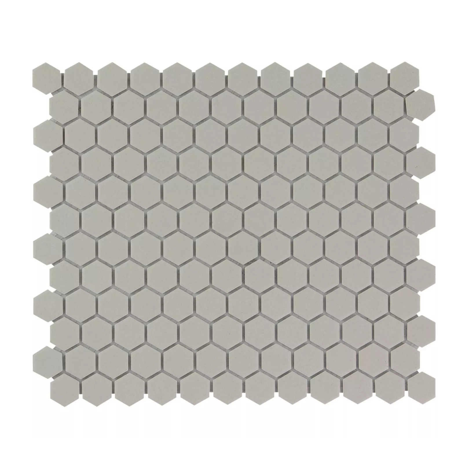 Porcelain stoneware mosaic LONDON Hexagone 2.6x2.3cm