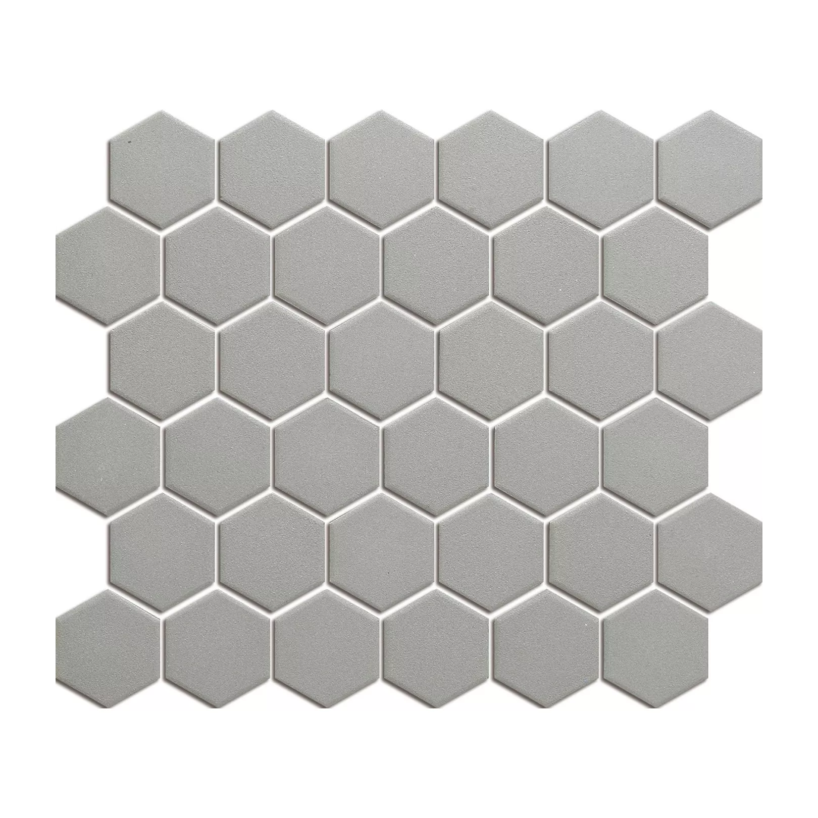 Porcelain stoneware mosaic LONDON Hexagone 5.9x5.1cm