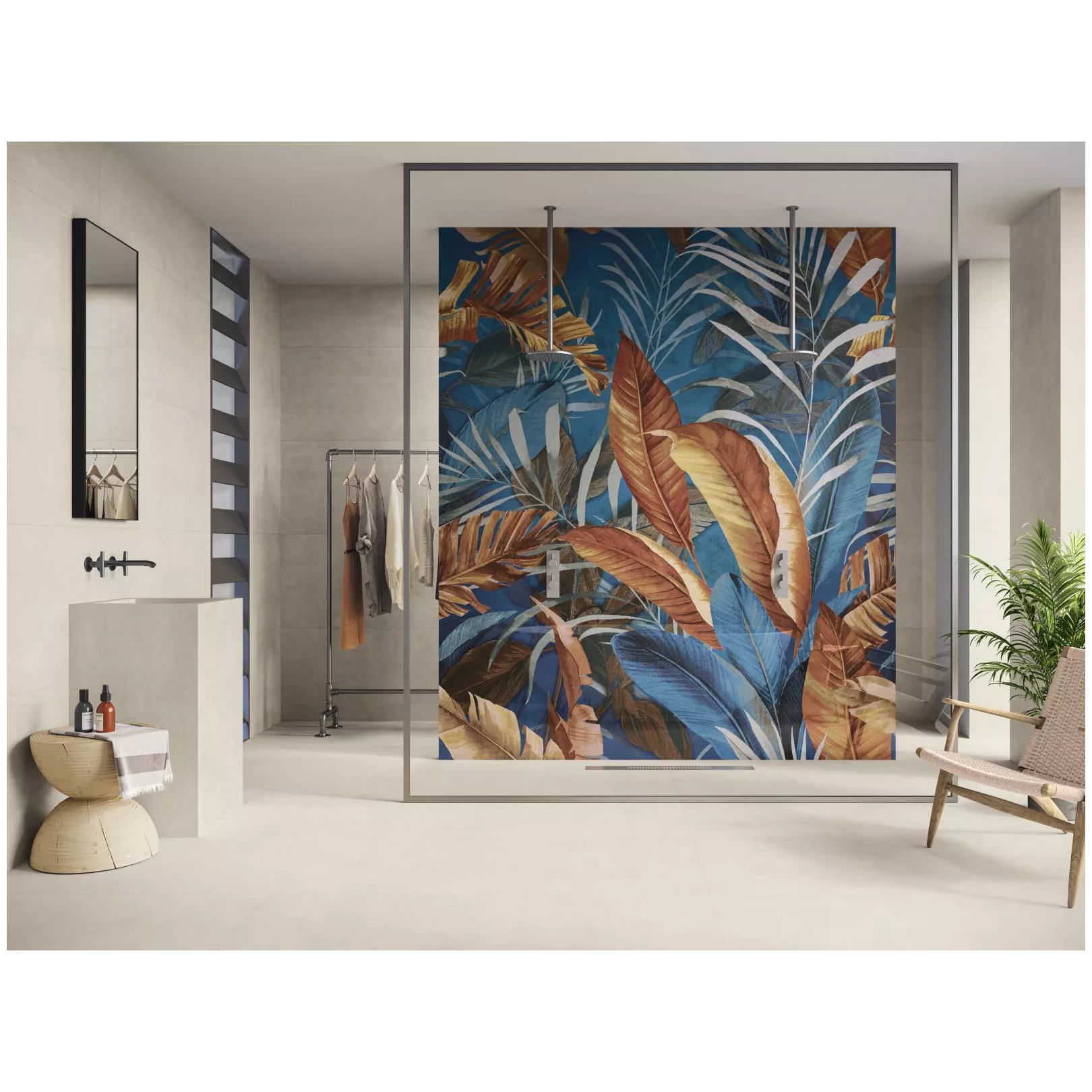 Grés cérame effet résine CREAM