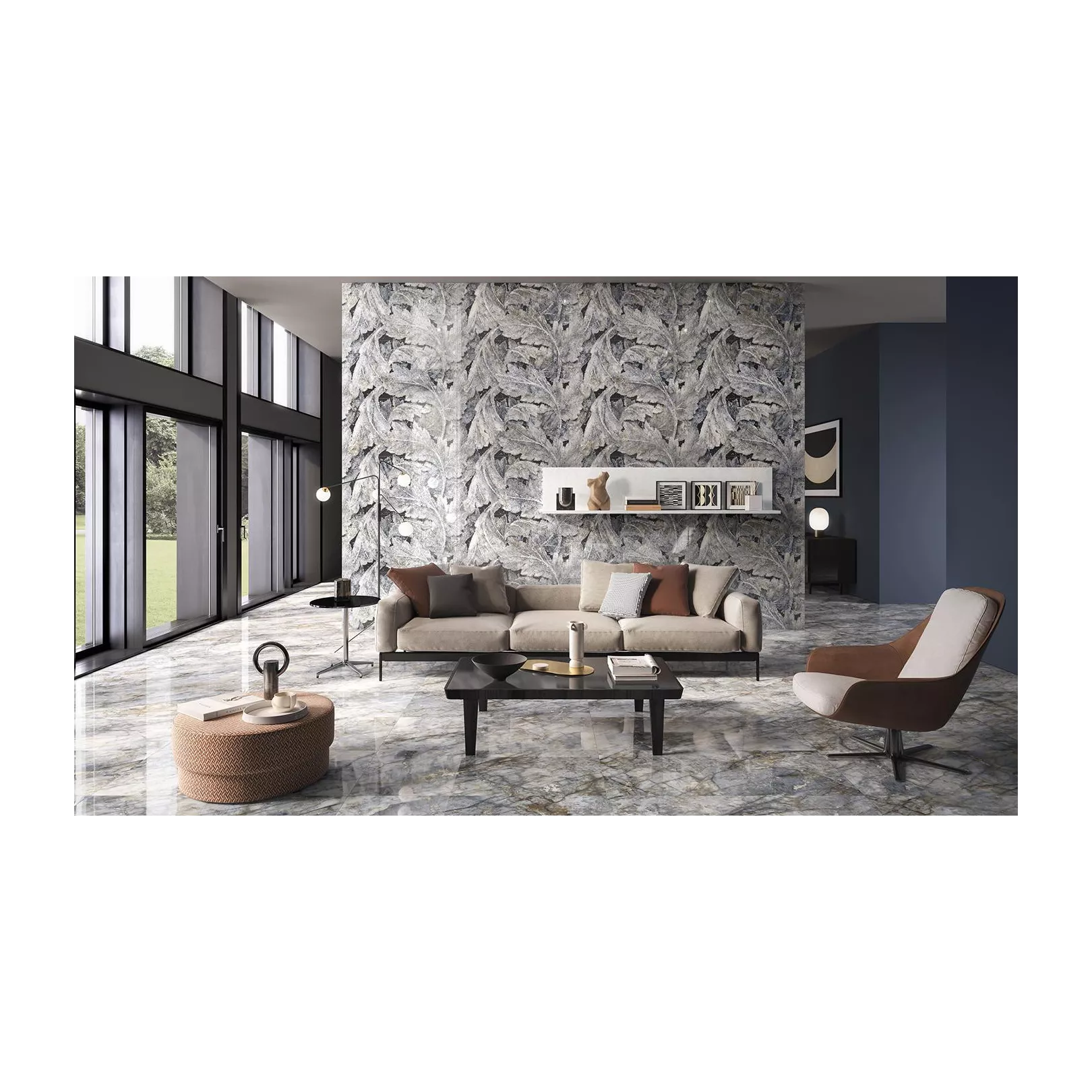 Carrelage grès cérame effet marbre MARMI ROCK