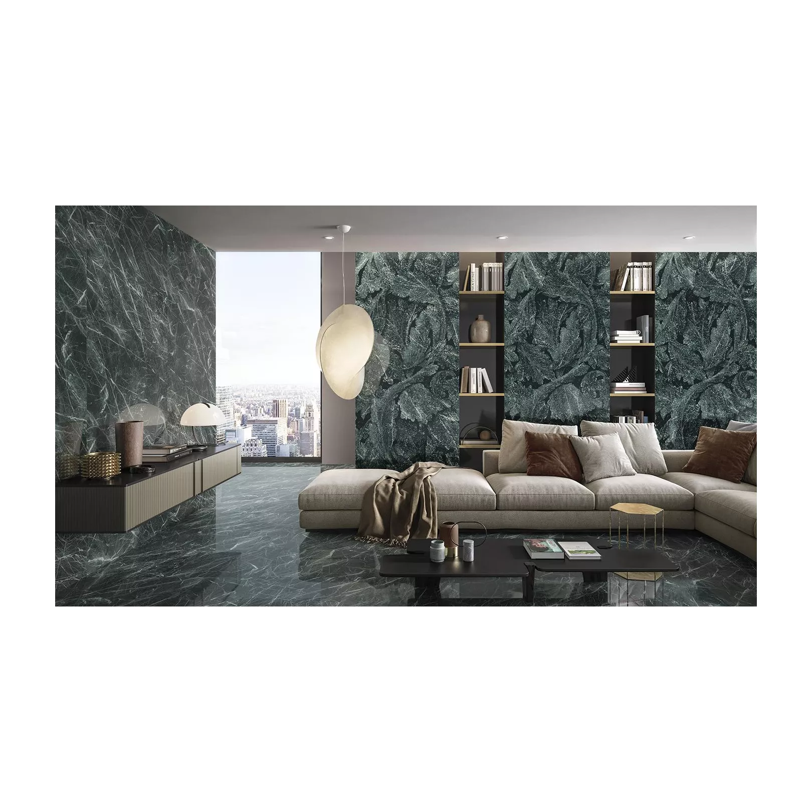 Carrelage grès cérame effet marbre MARMI ROCK