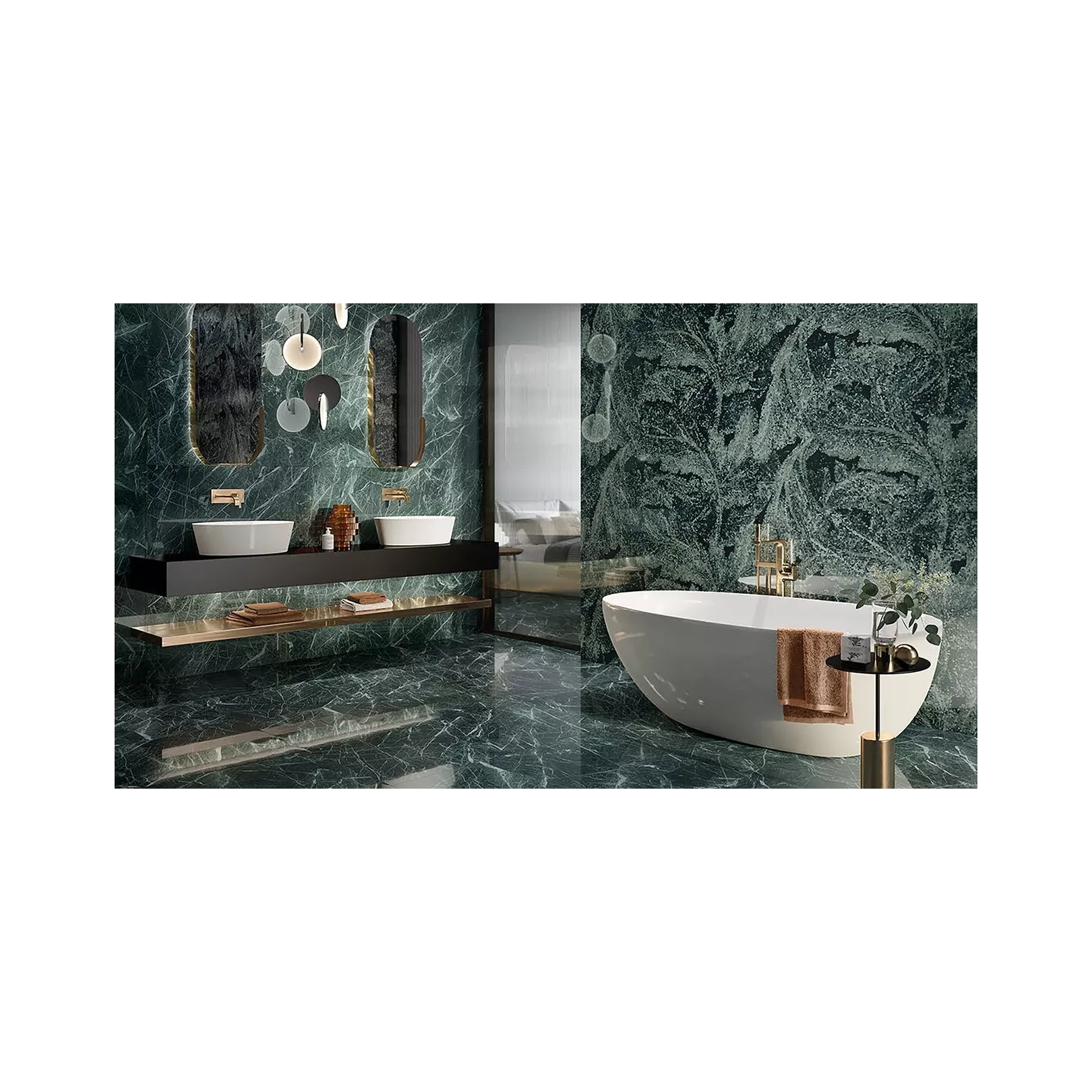 Carrelage grès cérame effet marbre MARMI ROCK