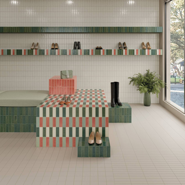 Carrelage mural faience effet graphique COLOUR NOTES