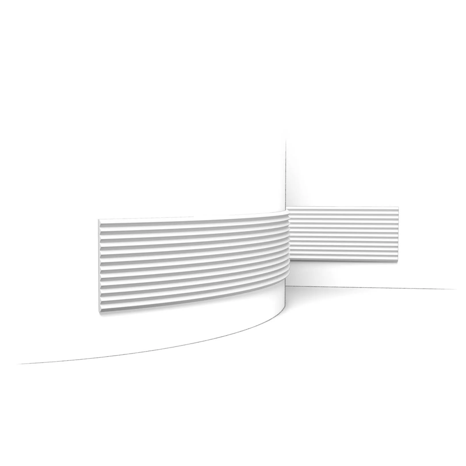 Panneau décoratif mural ORAC DECOR 3D ZIGZAG FLEX W108F