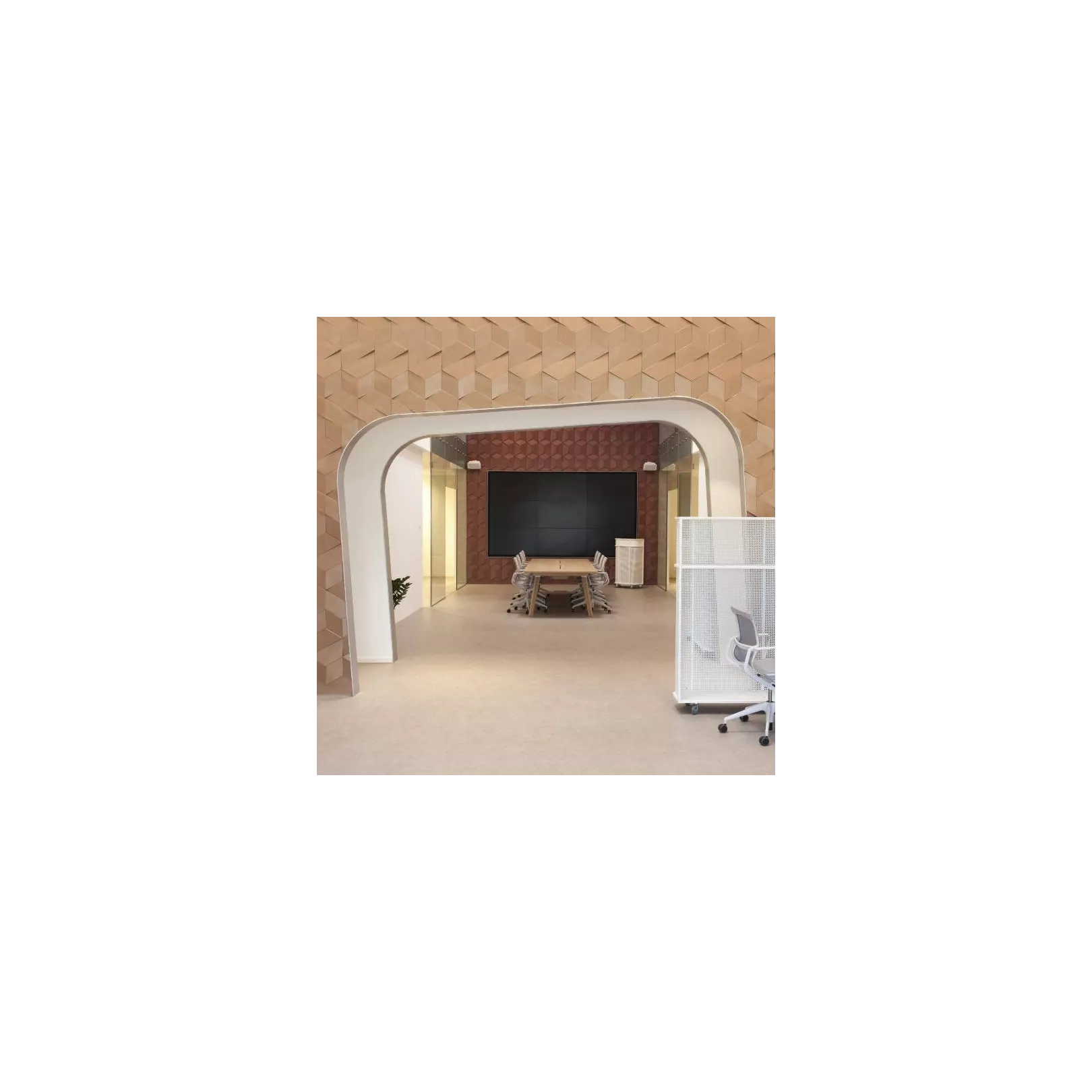 Panneau décoratif mural ORAC DECOR 3D W100 ROMBUS