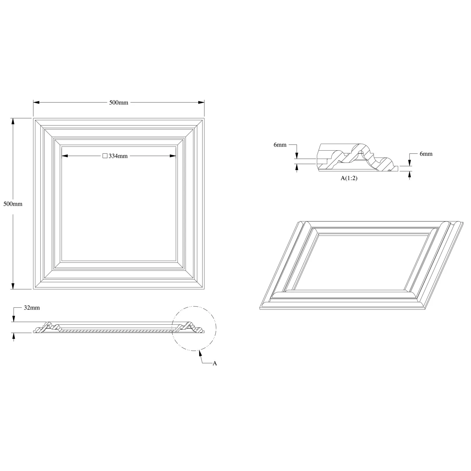 Panneau décoratif mural ORAC DECOR 3D W123 AUTOIRE