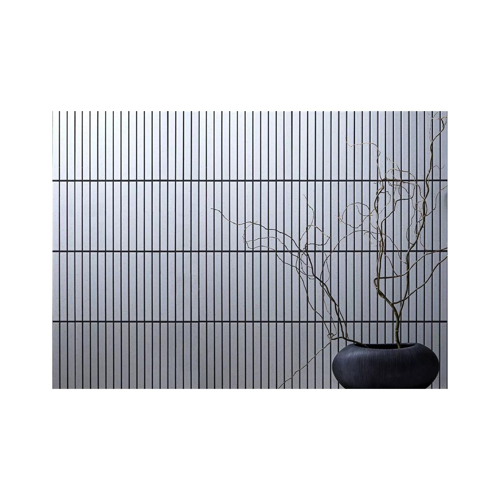Mosaïque de grès cérame INAX NAGI BORDER stick 22,2X2,cm