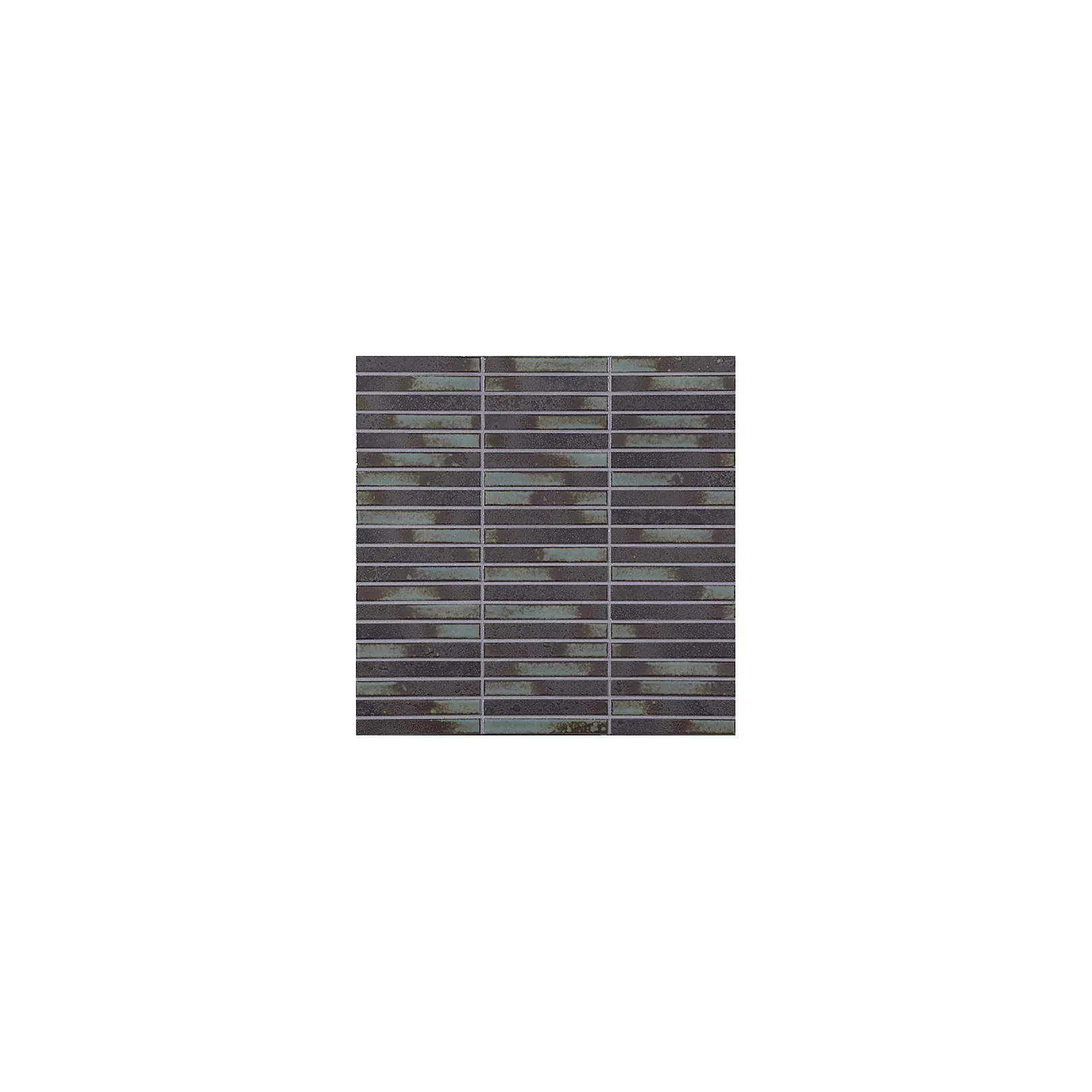Mosaïque de grès cérame INAX YOHEN BORDER stick 12.5x9.8cm