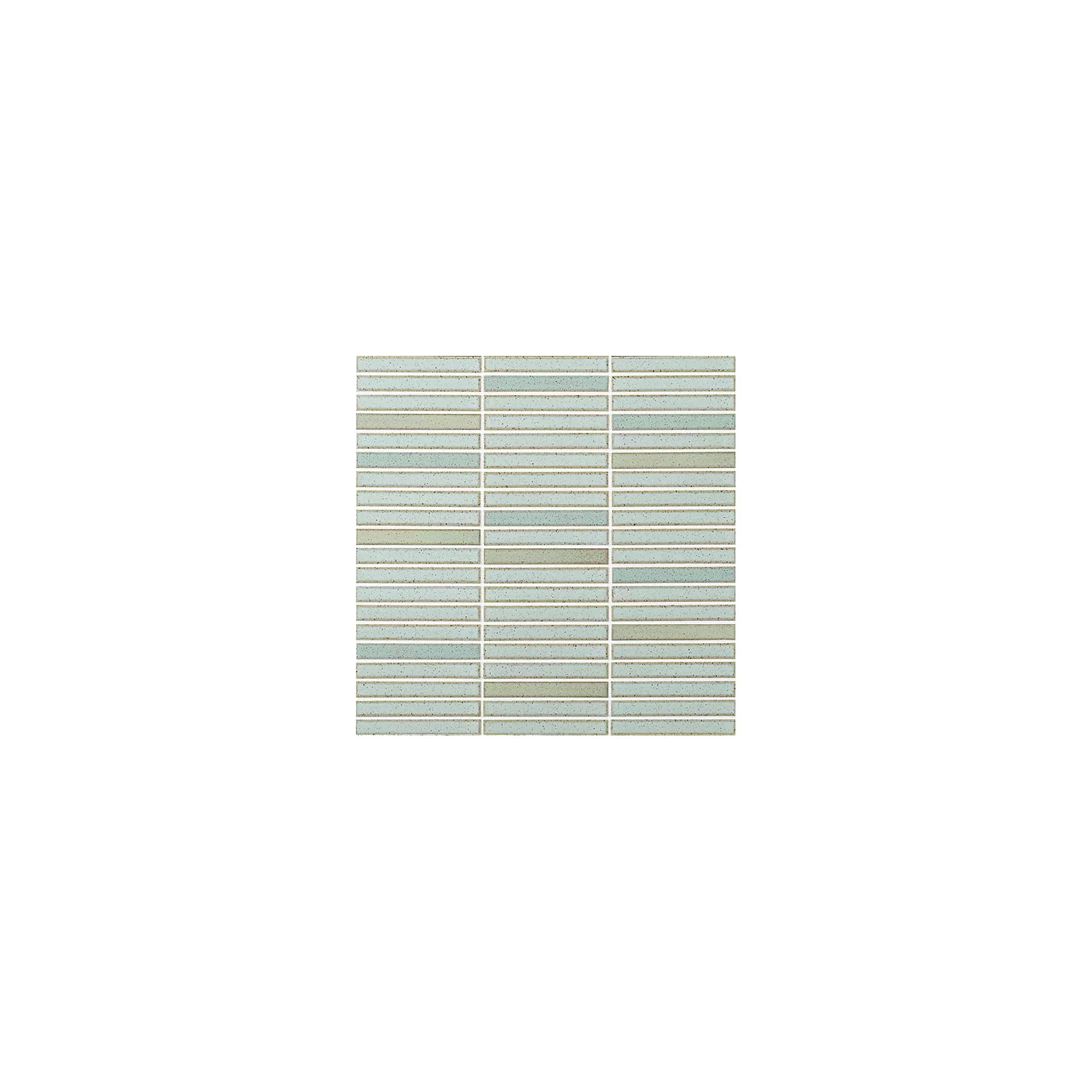 Mosaïque de grès cérame INAX YOHEN BORDER stick 12.5x9.8cm