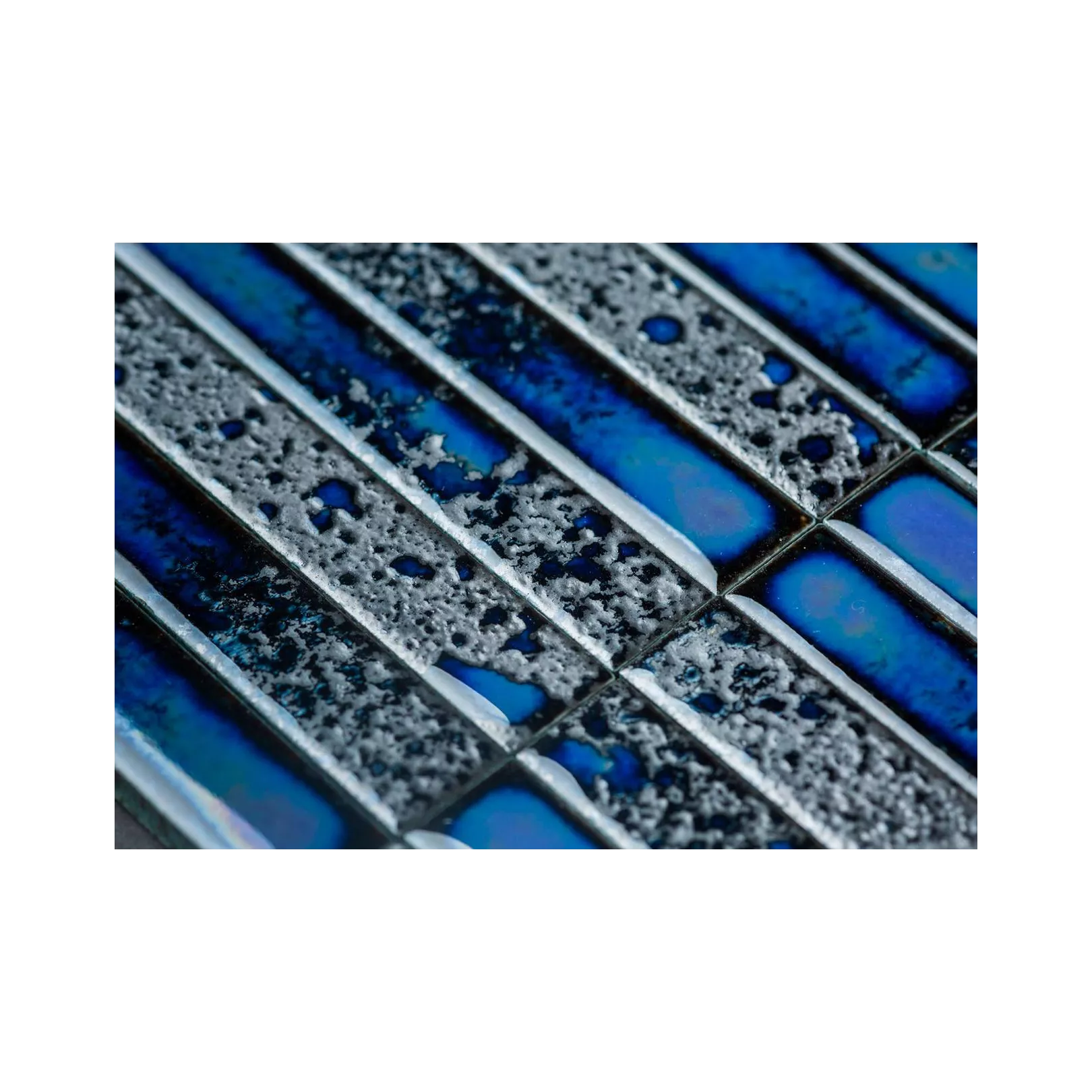 Mosaïque de grès cérame INAX YOHEN BORDER stick 12.5x9.8cm