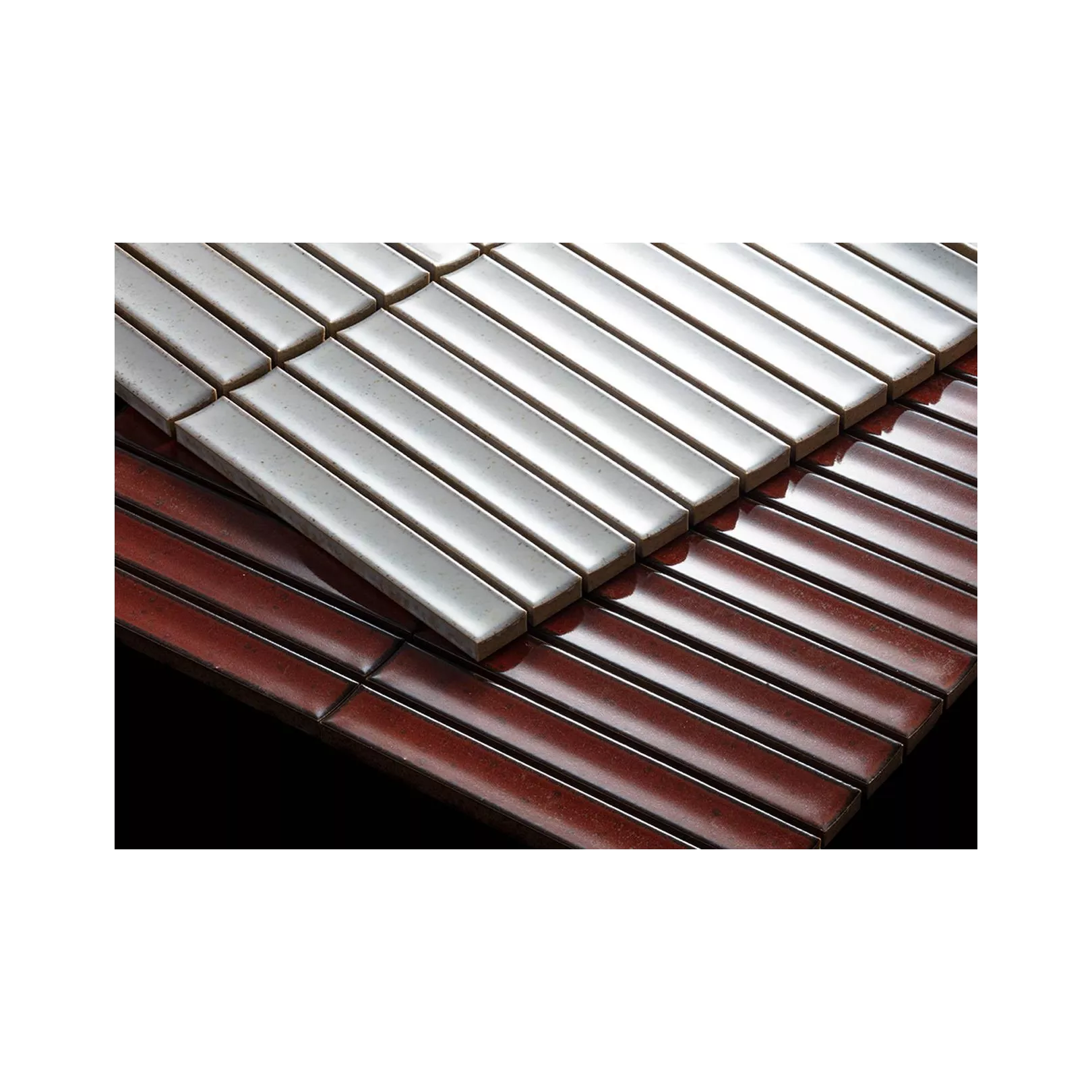 Mosaïque de grès cérame INAX YUKI BORDER stick 14.5x2cm