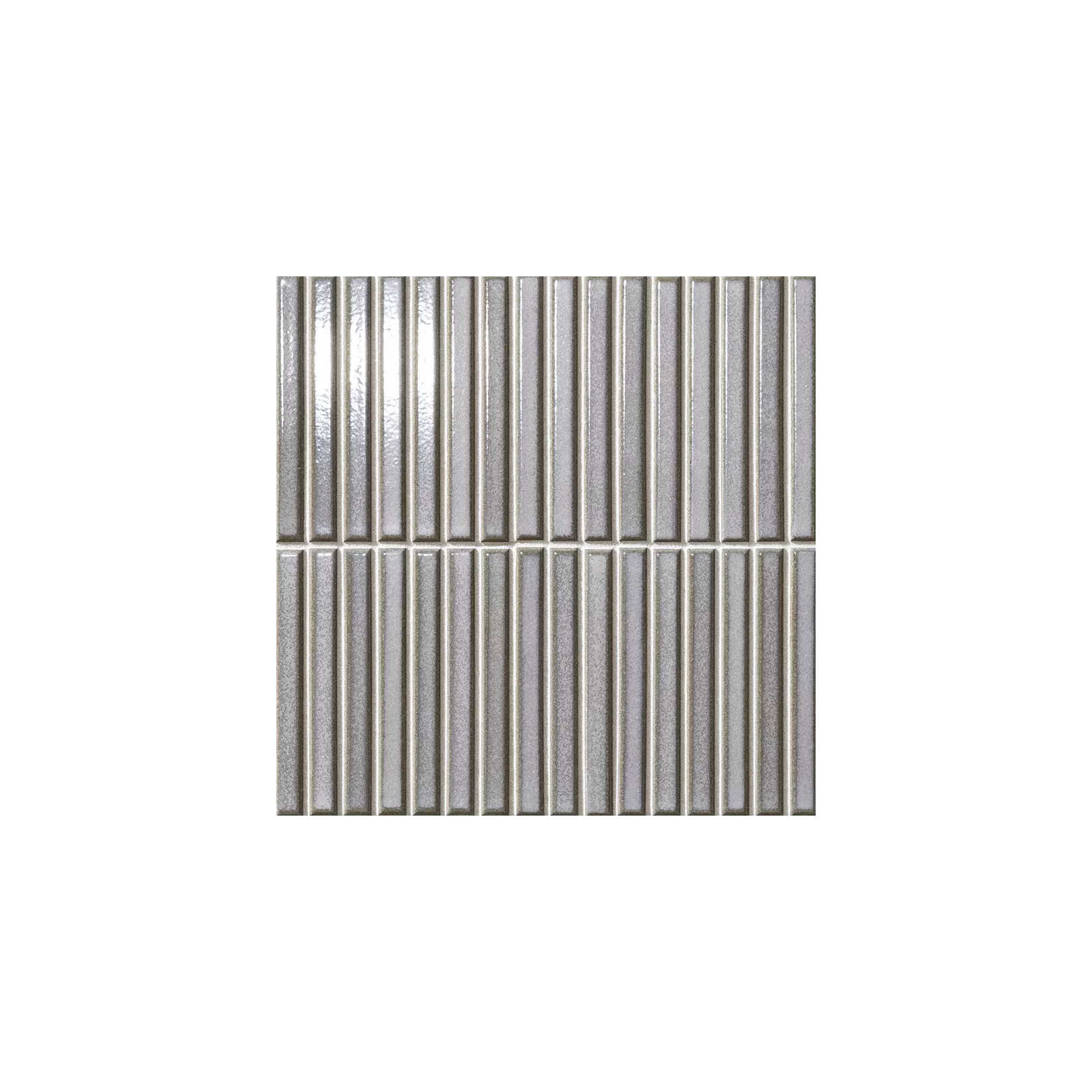 Mosaïque de grès cérame INAX SUISAI stick 14.7x1.6cm