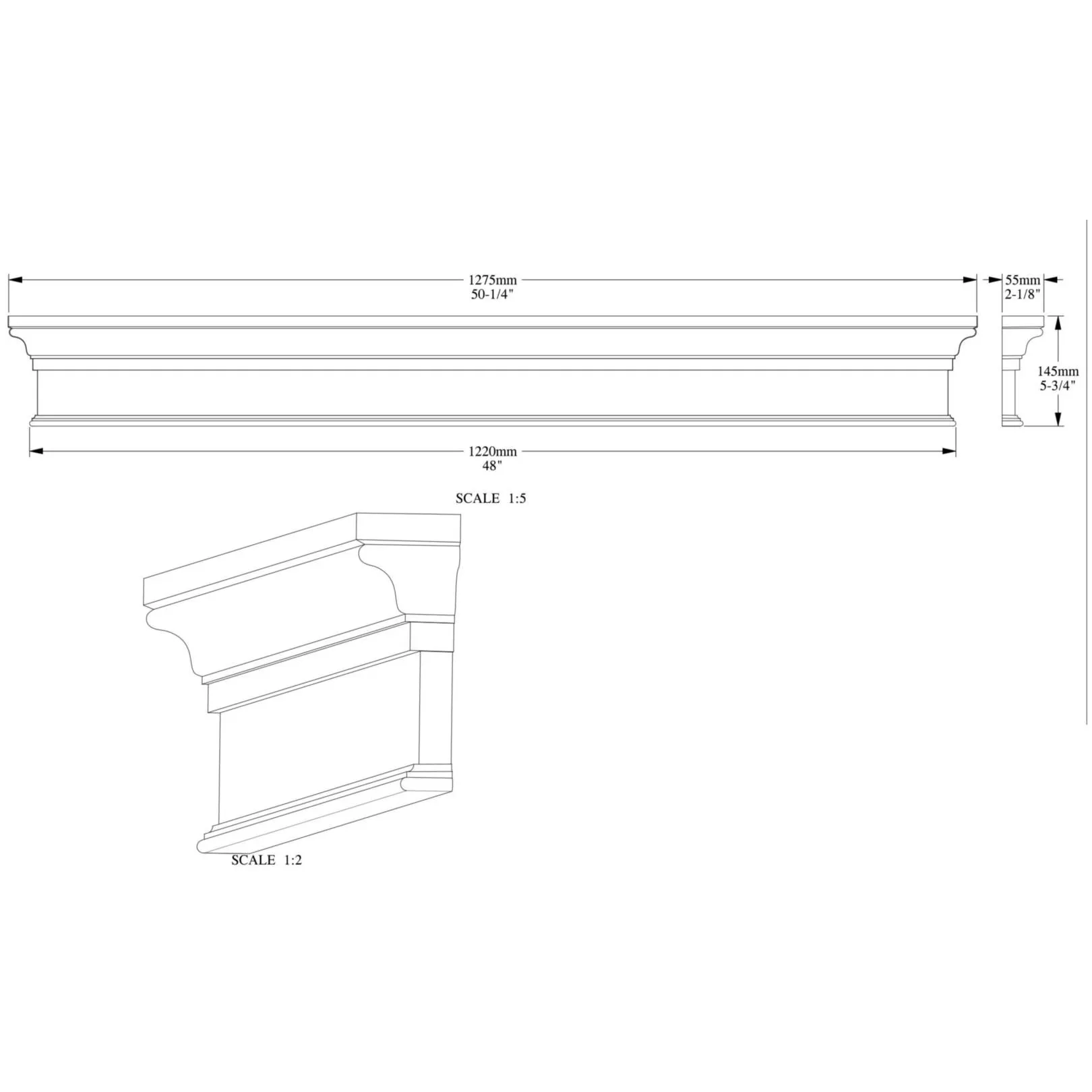 Elément décoratif ORAC D400