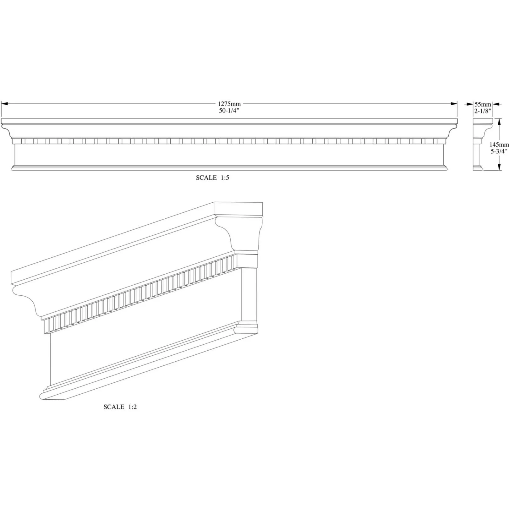 Elément décoratif ORAC D401